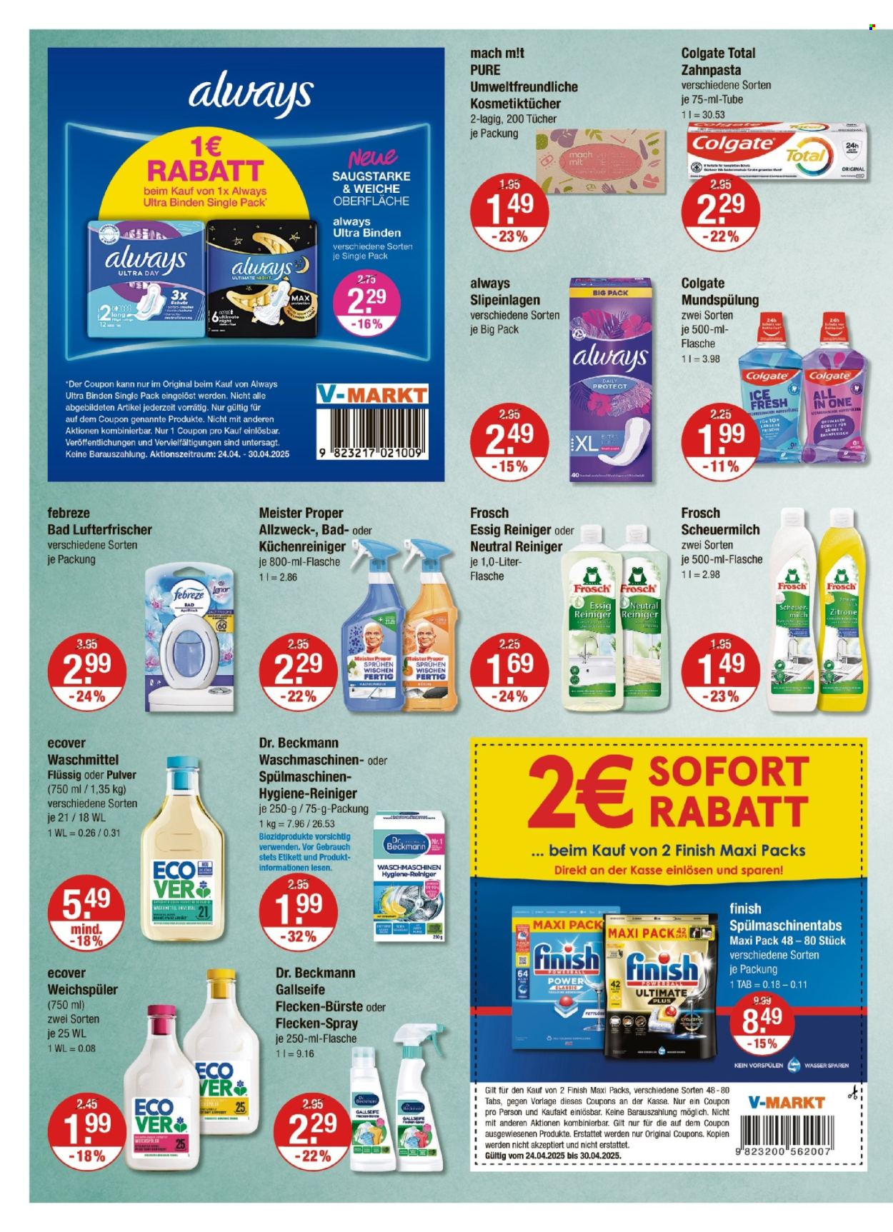 V-Markt Prospekte  - 24.04.2025 - 30.04.2025. Seite 10