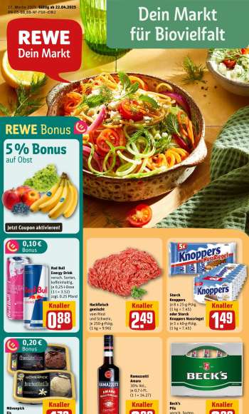 Prospekte REWE - 22.04.2025 - 27.04.2025.