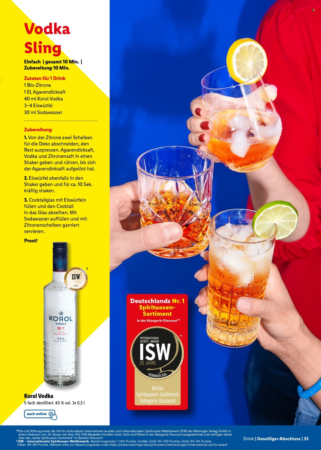 Lidl Prospekte  - 22.04.2025 - 18.05.2025. Seite 35