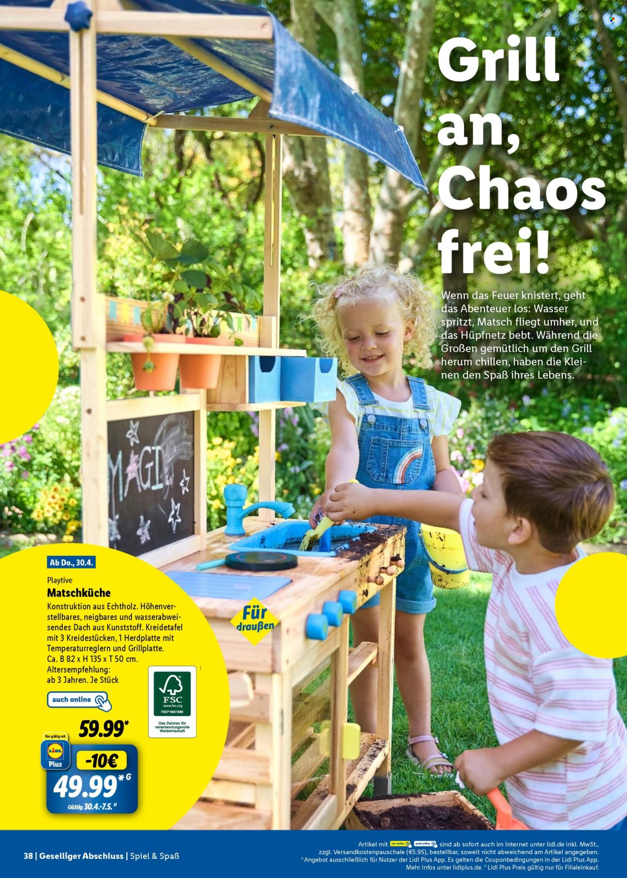 Lidl Prospekte  - 22.04.2025 - 18.05.2025. Seite 38