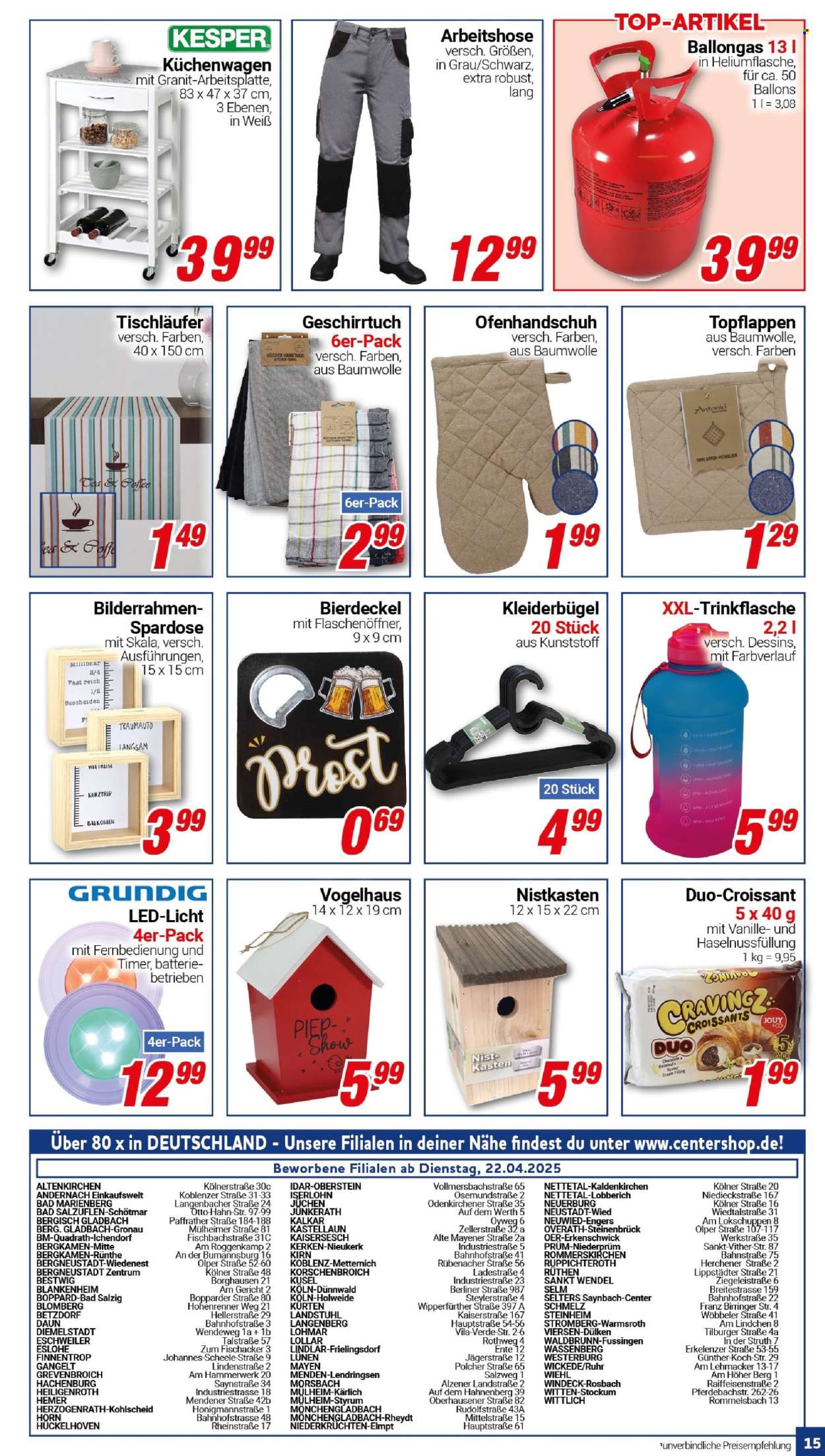 CENTERSHOP Prospekte  - 22.04.2025 - 26.04.2025. Seite 15