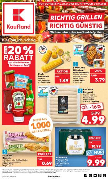 Prospekte Kaufland - 24.04.2025 - 30.04.2025.