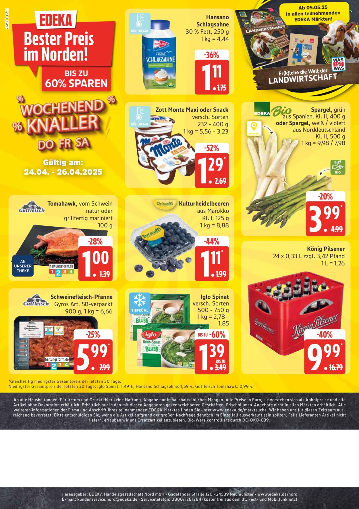 Edeka Prospekte  - 22.04.2025 - 26.04.2025. Seite 20