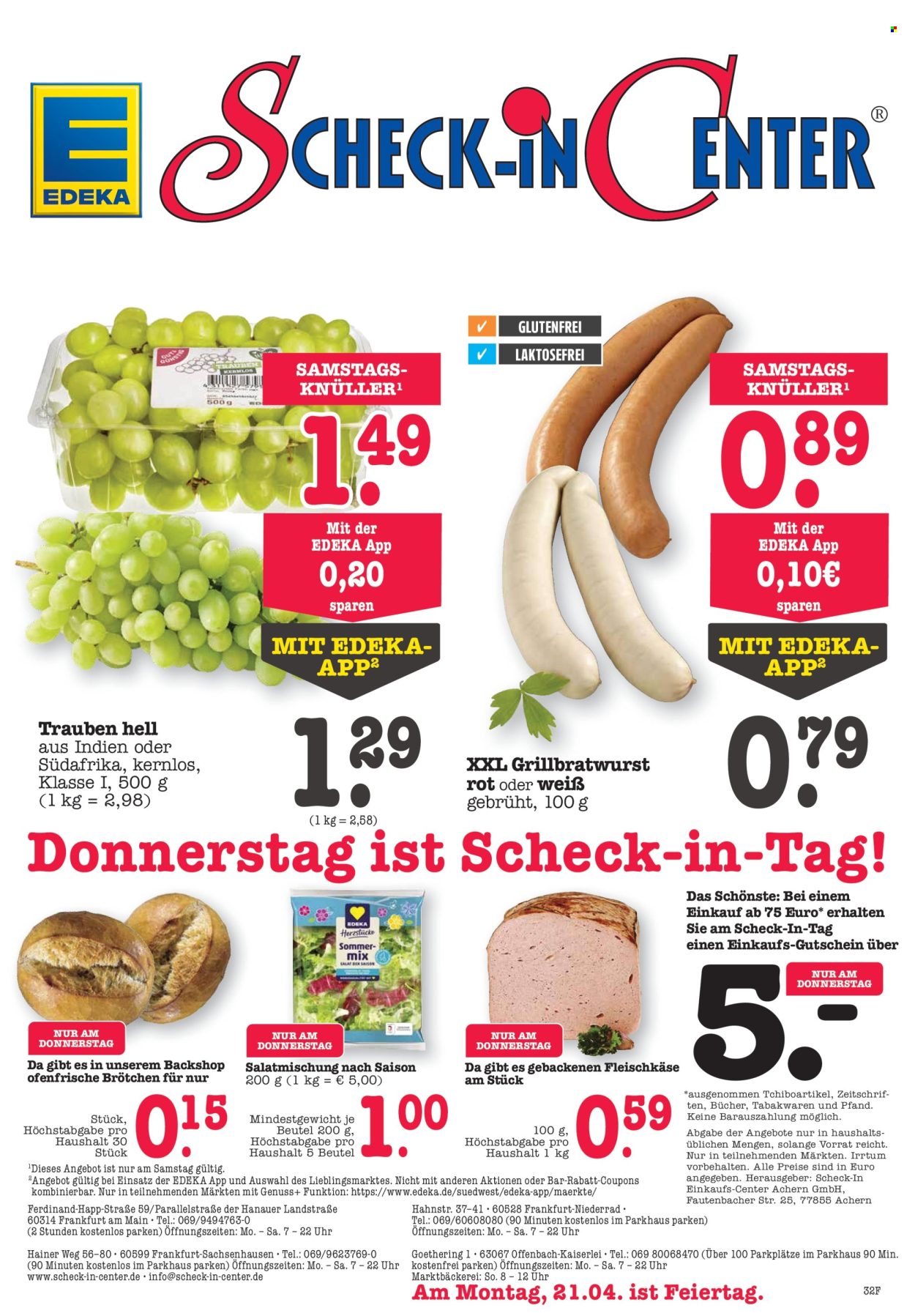 Scheck-in Prospekte  - 22.04.2025 - 26.04.2025. Seite 32