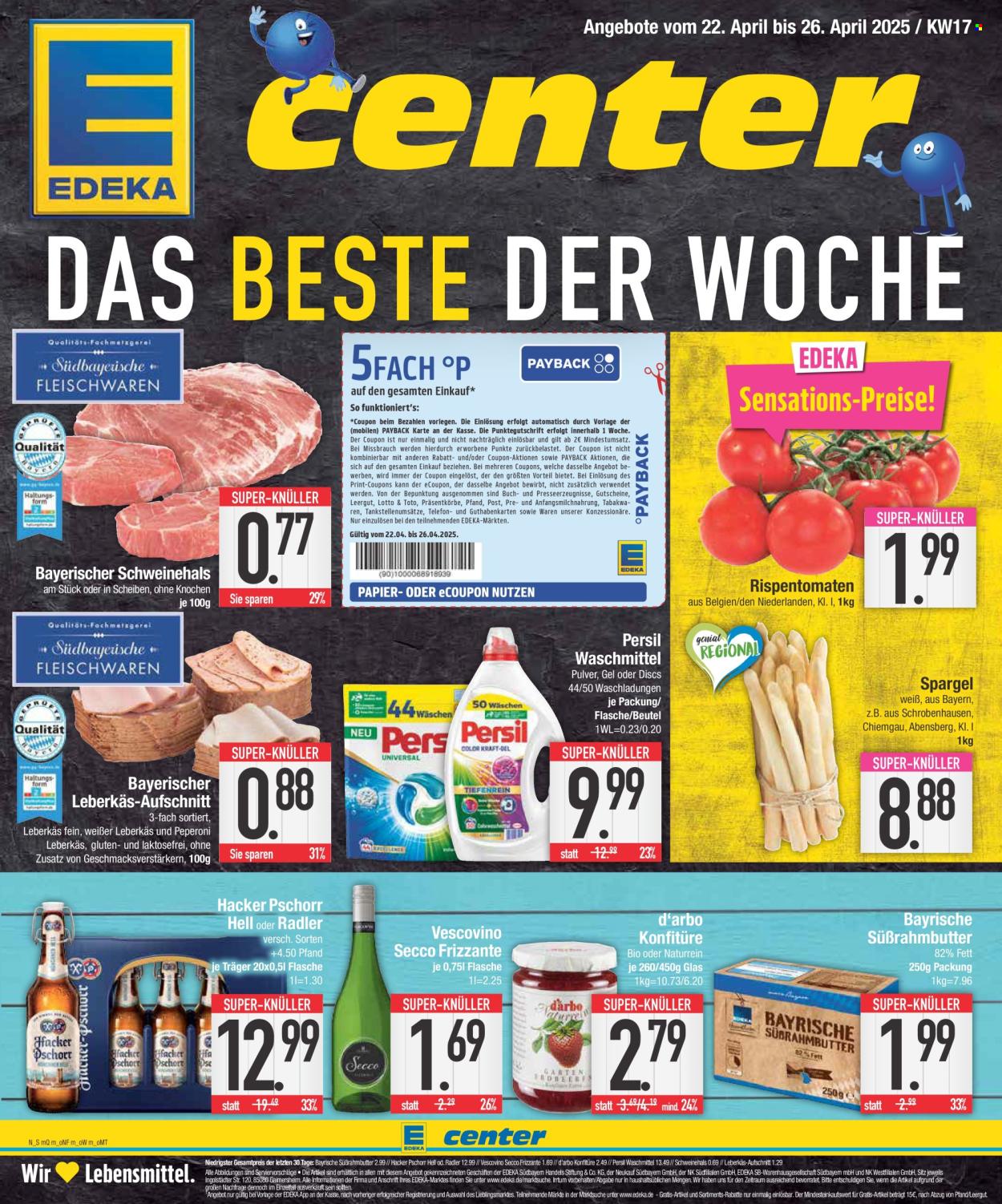 Edeka Prospekte  - 22.04.2025 - 26.04.2025. Seite 1