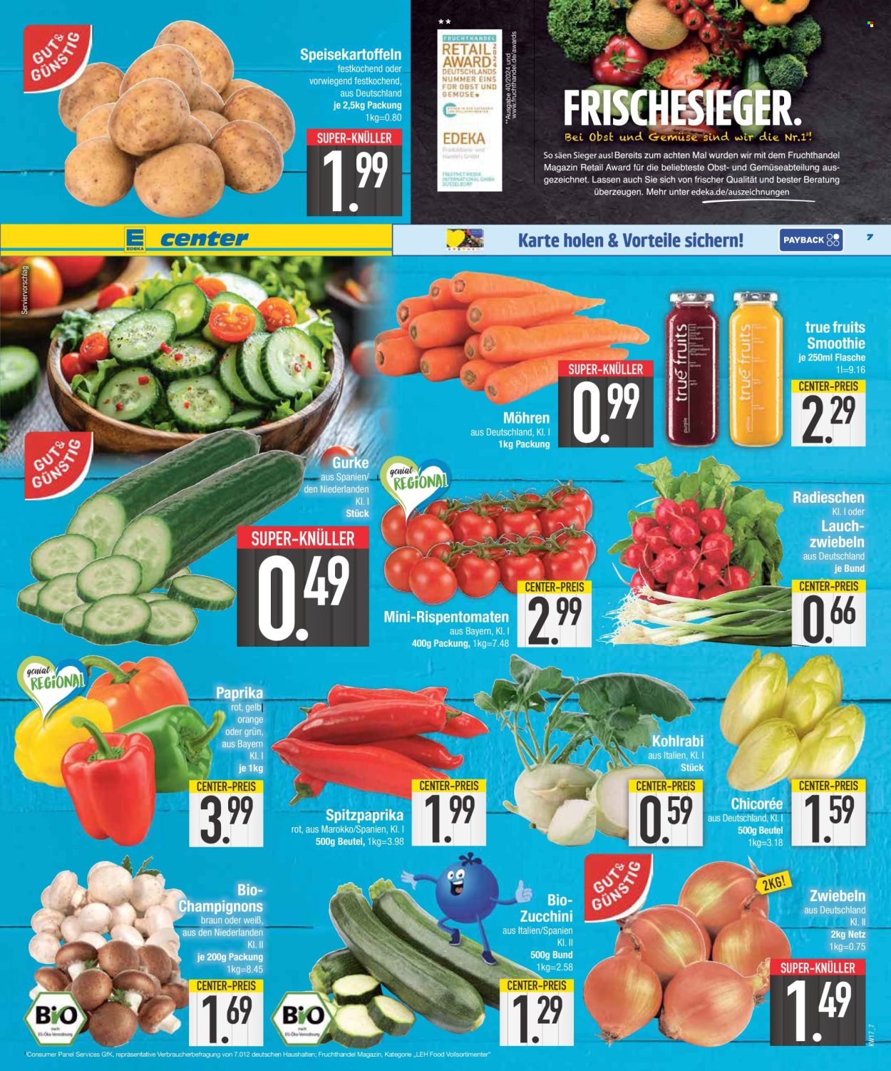 Edeka Prospekte  - 22.04.2025 - 26.04.2025. Seite 7