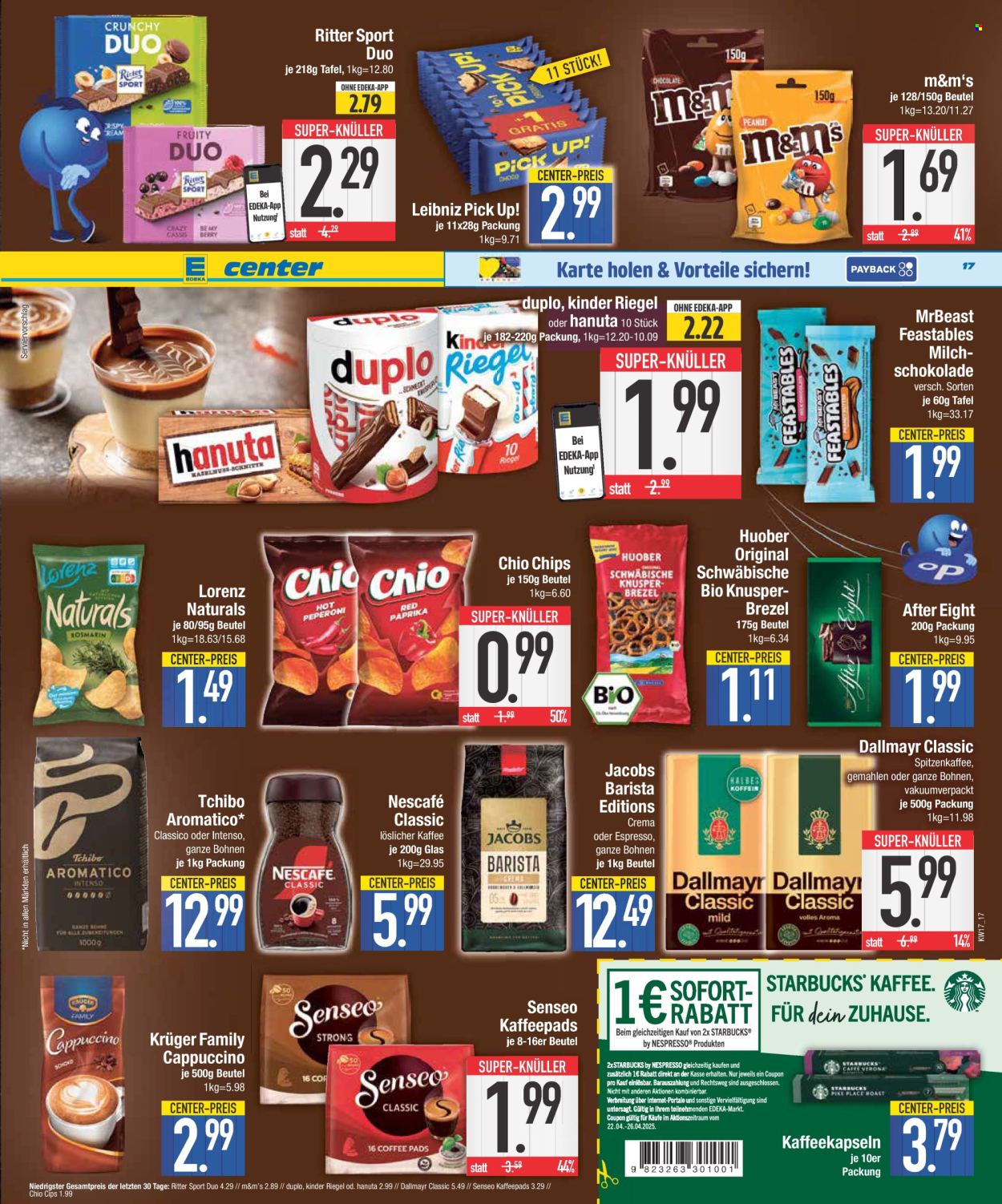 Edeka Prospekte  - 22.04.2025 - 26.04.2025. Seite 17