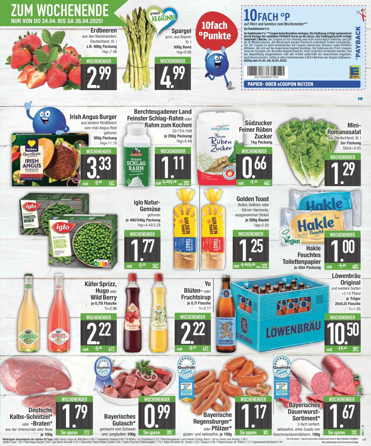 Edeka Prospekte  - 22.04.2025 - 26.04.2025. Seite 19