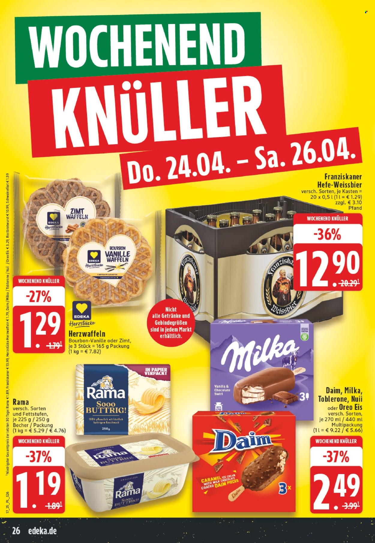 Edeka Prospekte  - 22.04.2025 - 26.04.2025. Seite 26