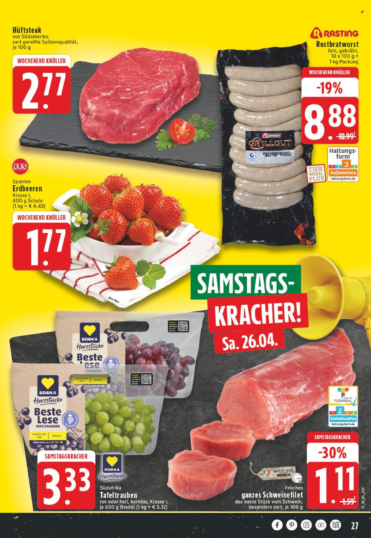 Edeka Prospekte  - 22.04.2025 - 26.04.2025. Seite 27