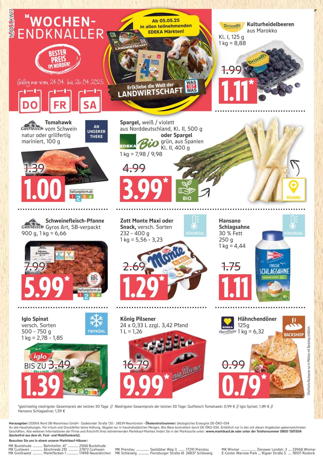 Marktkauf Prospekte  - 22.04.2025 - 26.04.2025. Seite 44