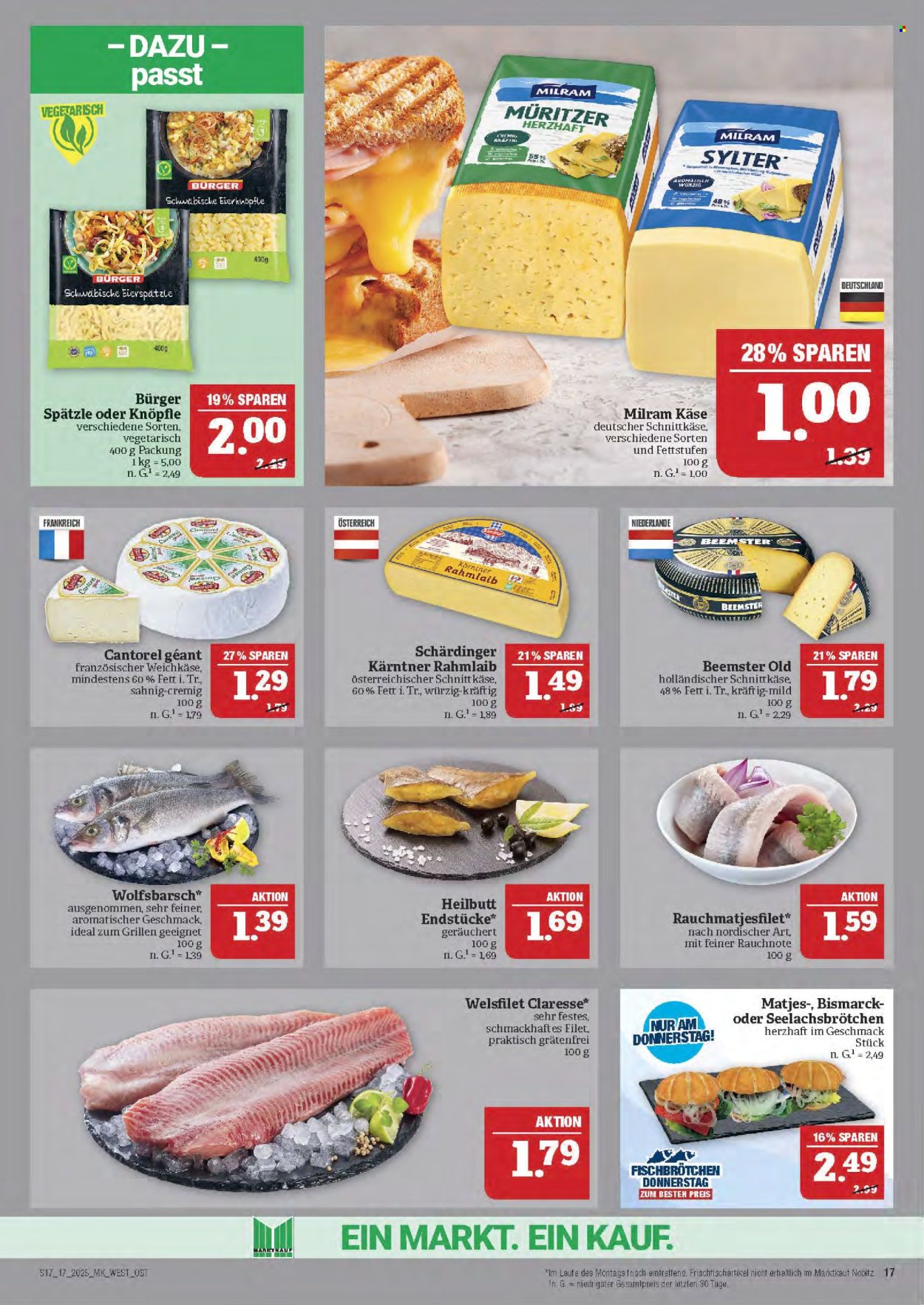 Marktkauf Prospekte  - 22.04.2025 - 26.04.2025. Seite 17