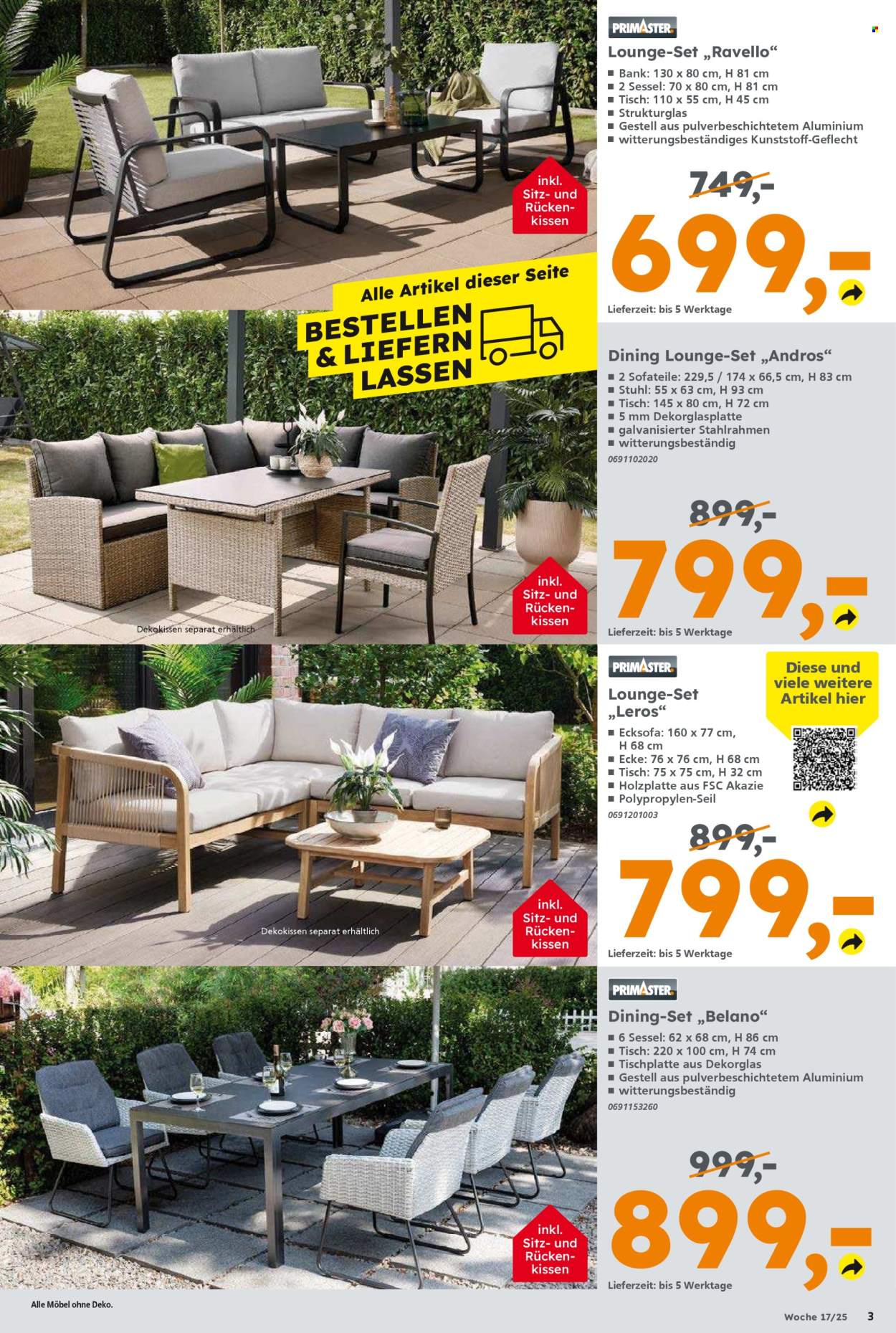 Globus Baumarkt Prospekte  - 22.04.2025 - 26.04.2025. Seite 3