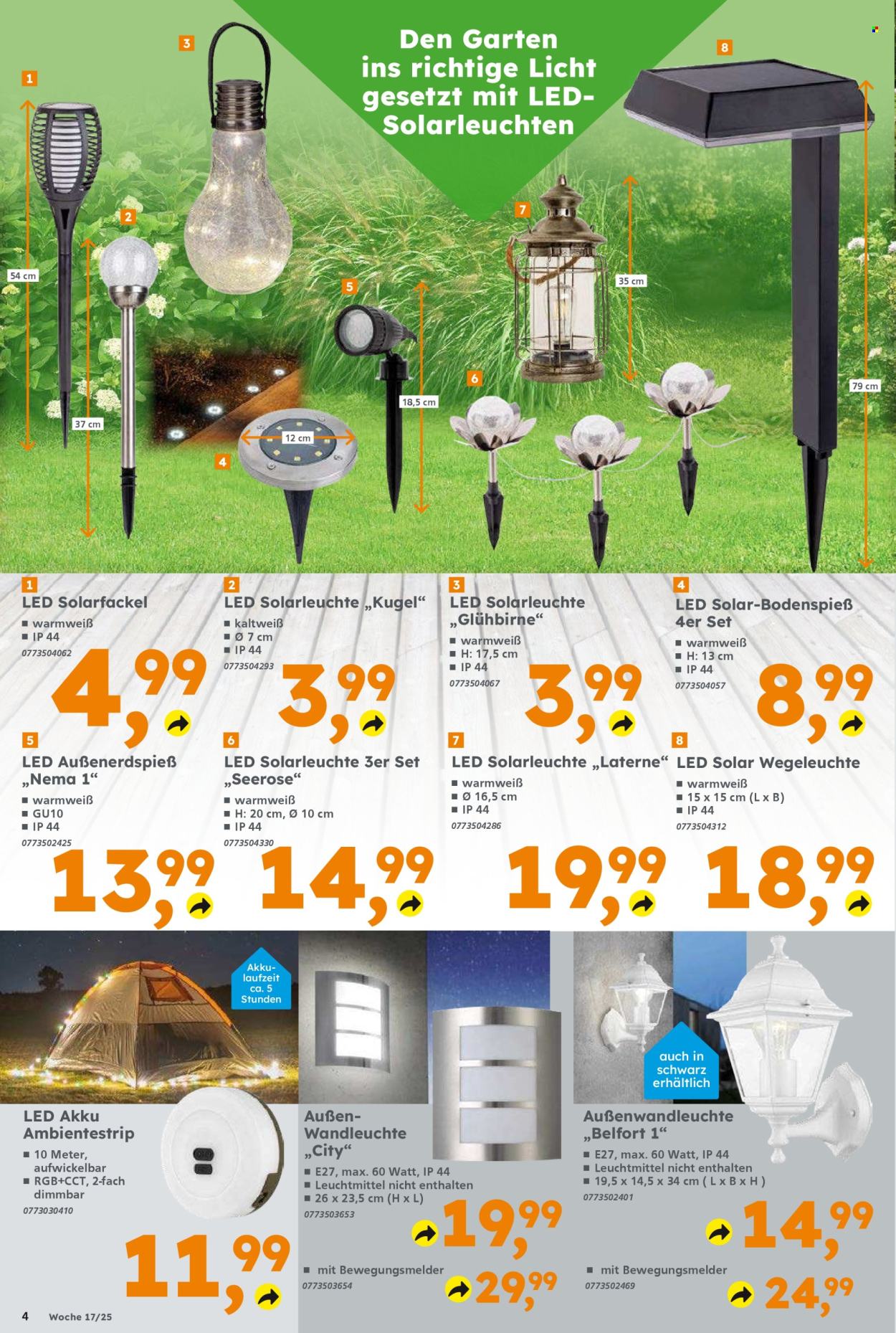 Globus Baumarkt Prospekte  - 22.04.2025 - 26.04.2025. Seite 4