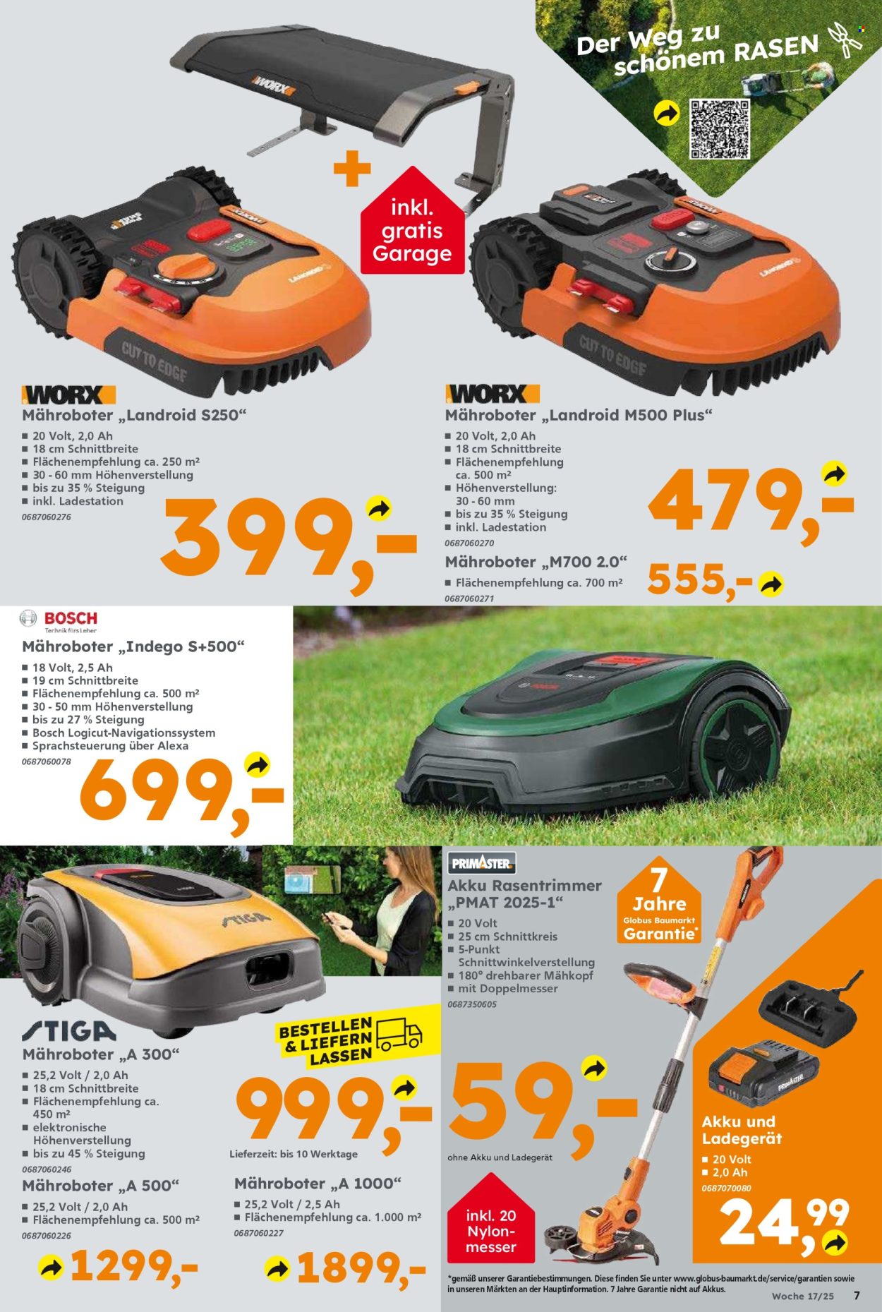 Globus Baumarkt Prospekte  - 22.04.2025 - 26.04.2025. Seite 7
