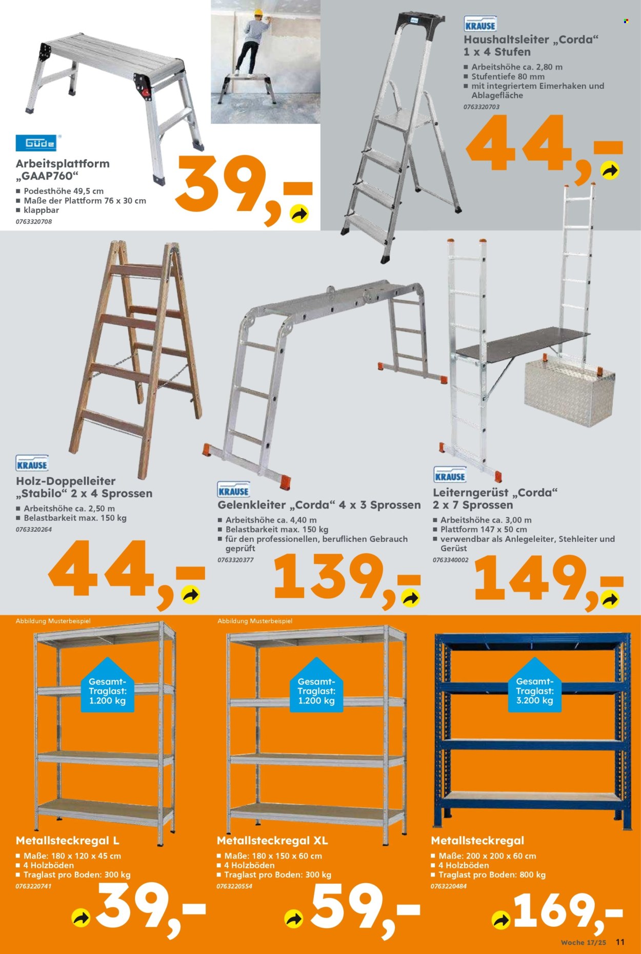 Globus Baumarkt Prospekte  - 22.04.2025 - 26.04.2025. Seite 11
