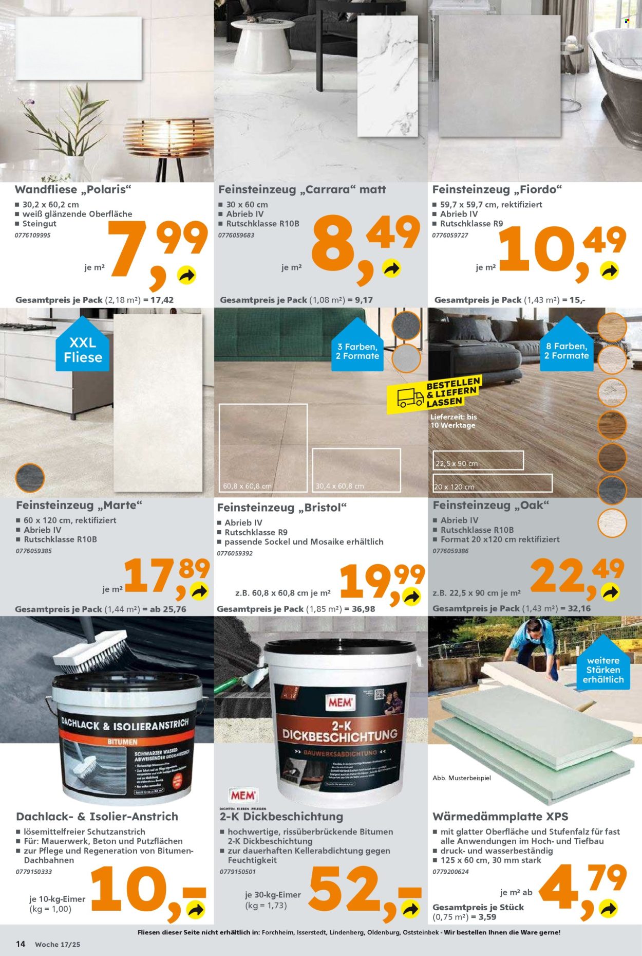 Globus Baumarkt Prospekte  - 22.04.2025 - 26.04.2025. Seite 14
