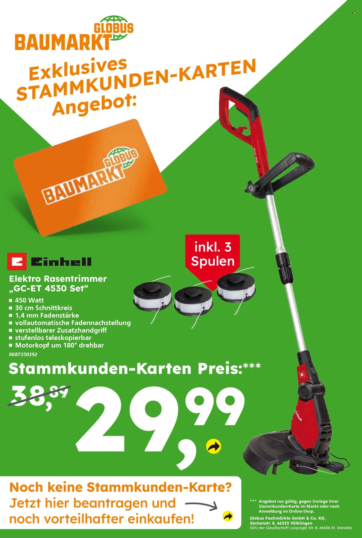 Globus Baumarkt Prospekte  - 22.04.2025 - 26.04.2025. Seite 17