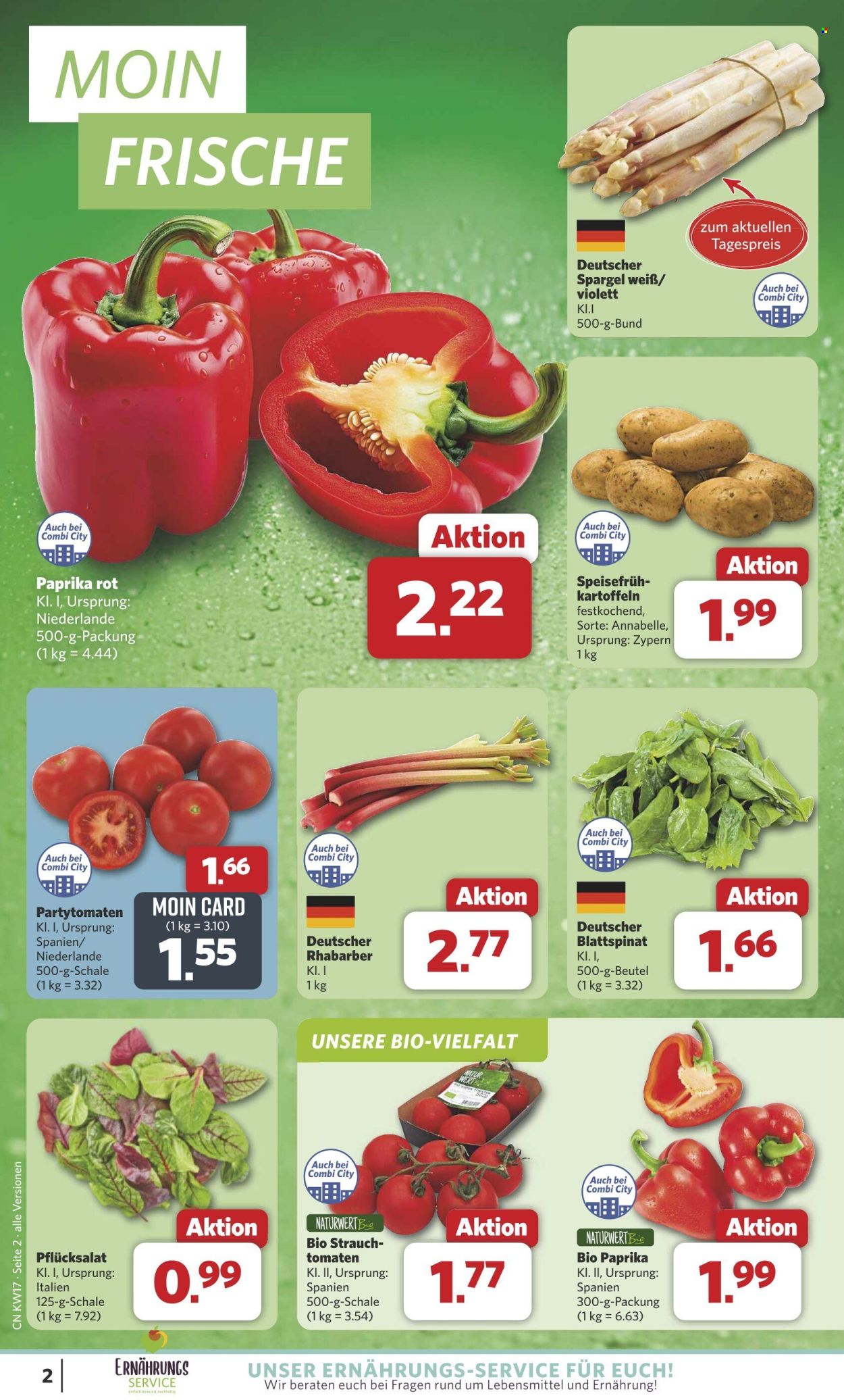 Combi Prospekte  - 22.04.2025 - 26.04.2025. Seite 2