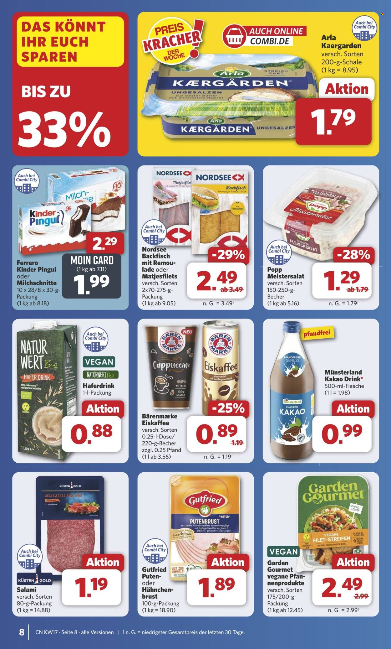 Combi Prospekte  - 22.04.2025 - 26.04.2025. Seite 9