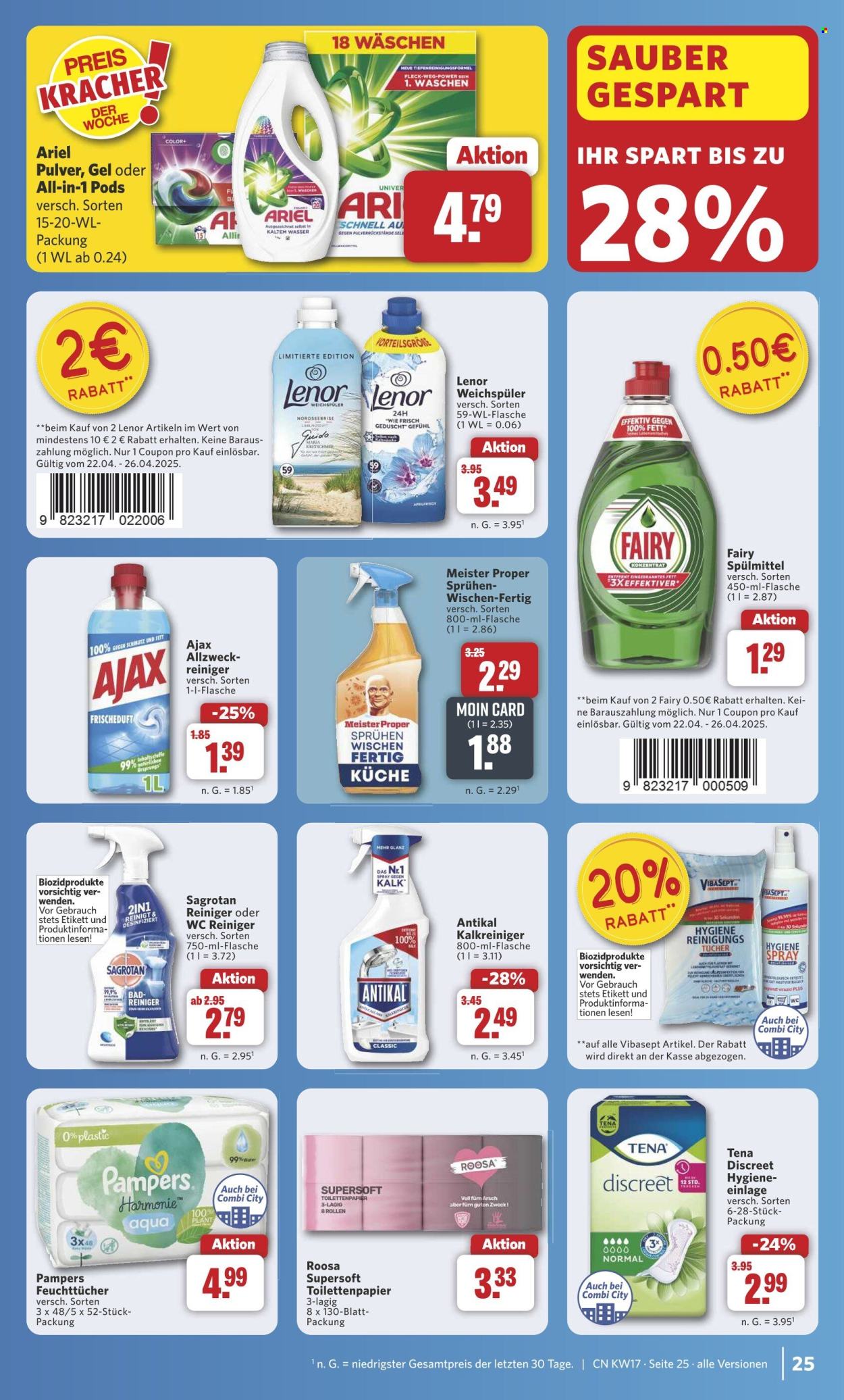 Combi Prospekte  - 22.04.2025 - 26.04.2025. Seite 31