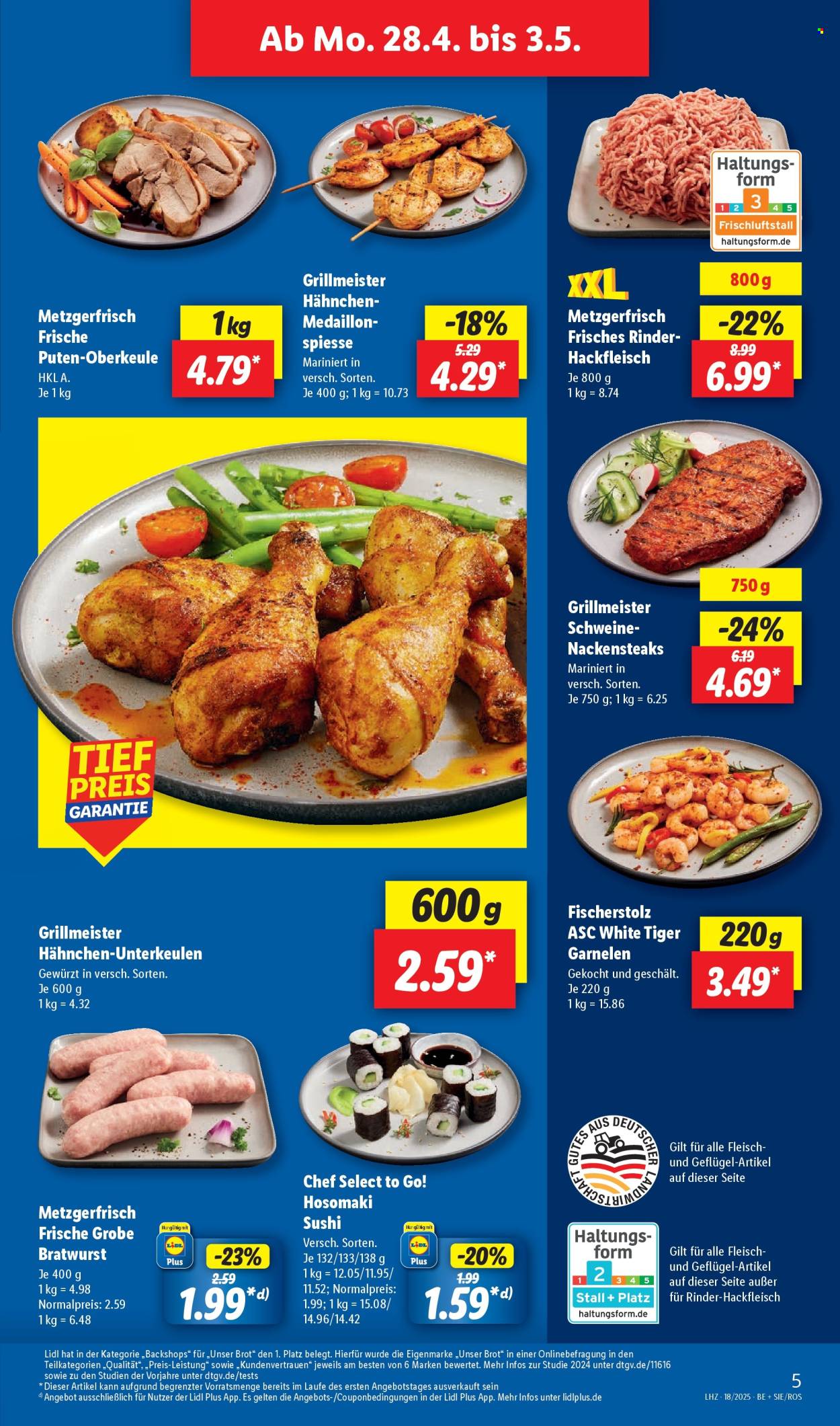 Lidl Prospekte  - 28.04.2025 - 3.05.2025. Seite 7