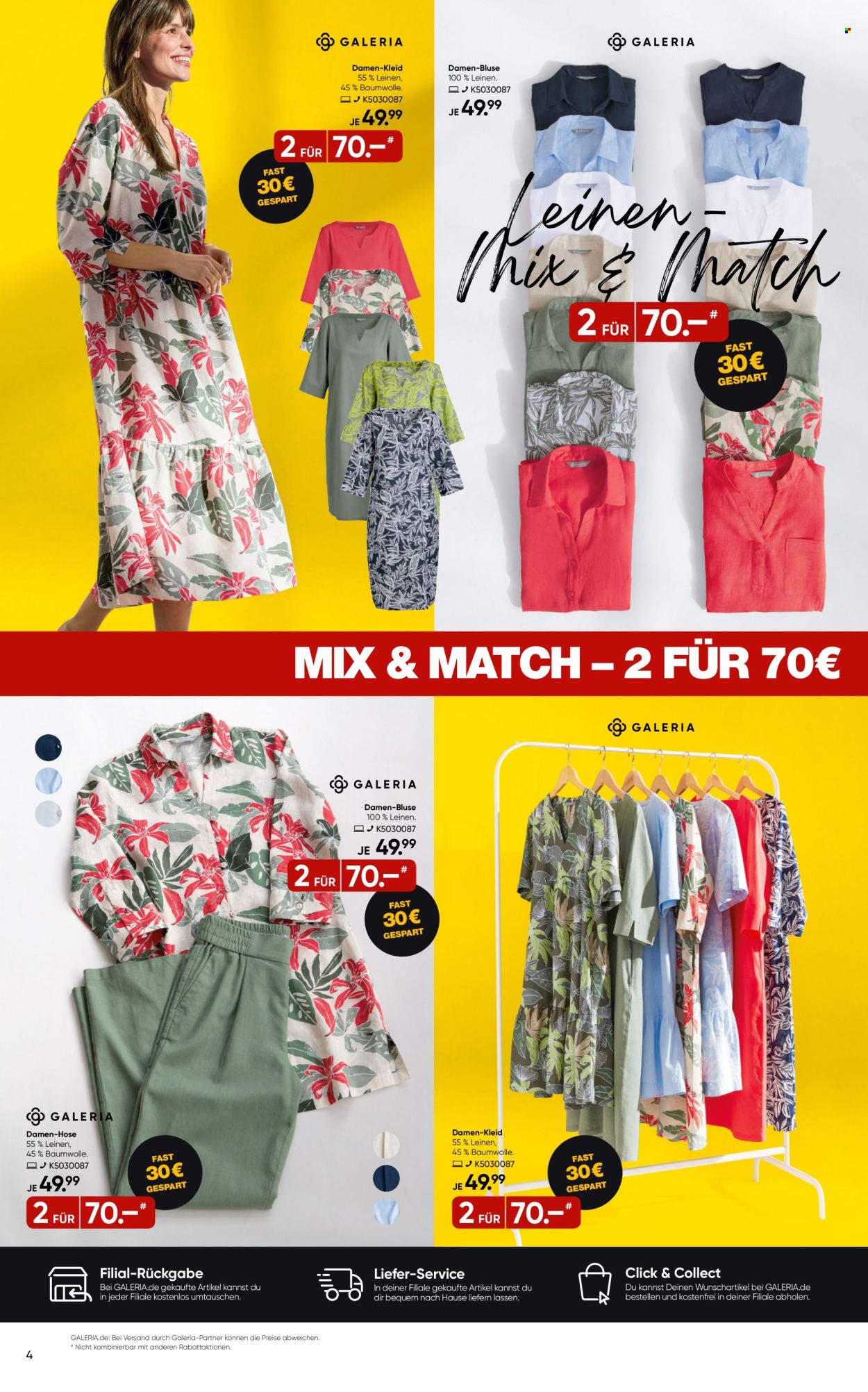 GALERIA Karstadt Kaufhof Prospekte  - 23.04.2025 - 4.05.2025. Seite 4