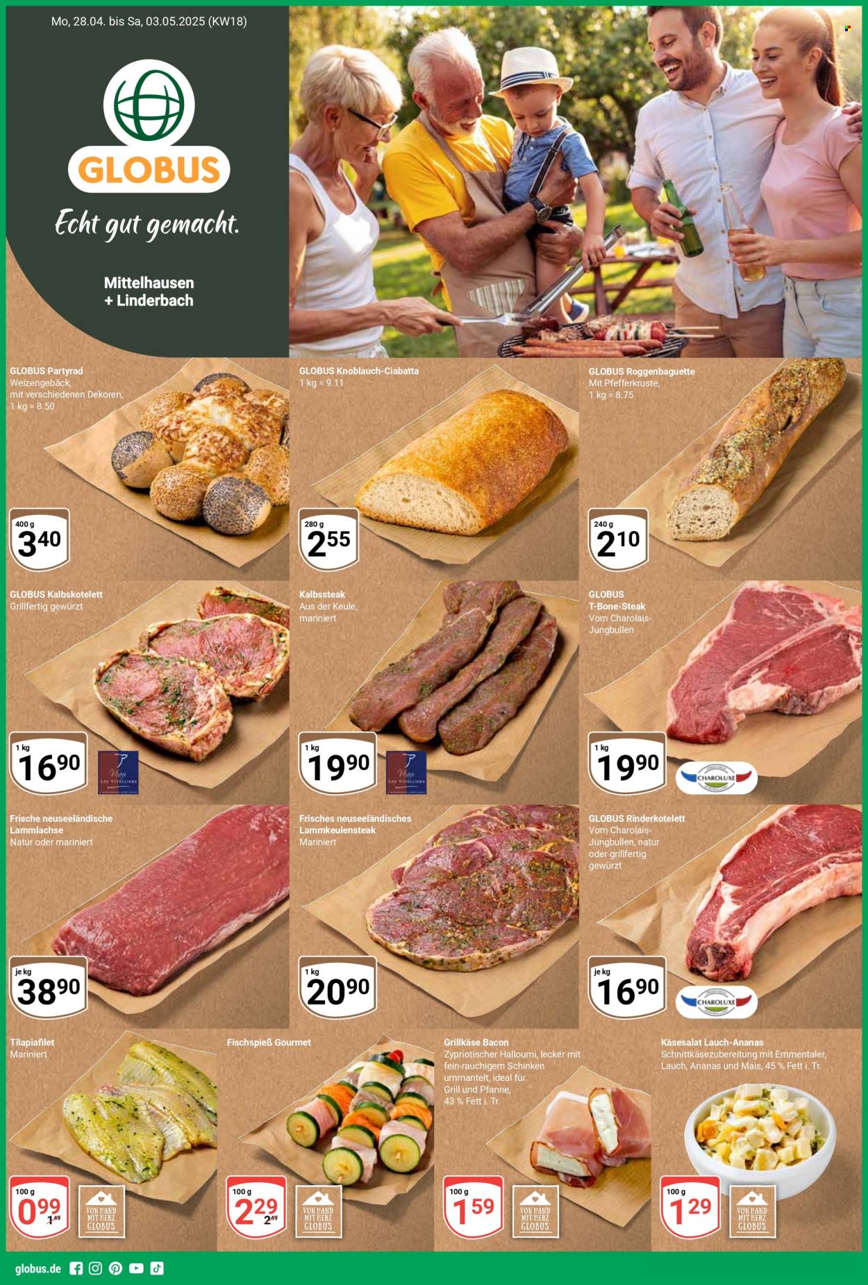 Globus Prospekte  - 28.04.2025 - 3.05.2025. Seite 1