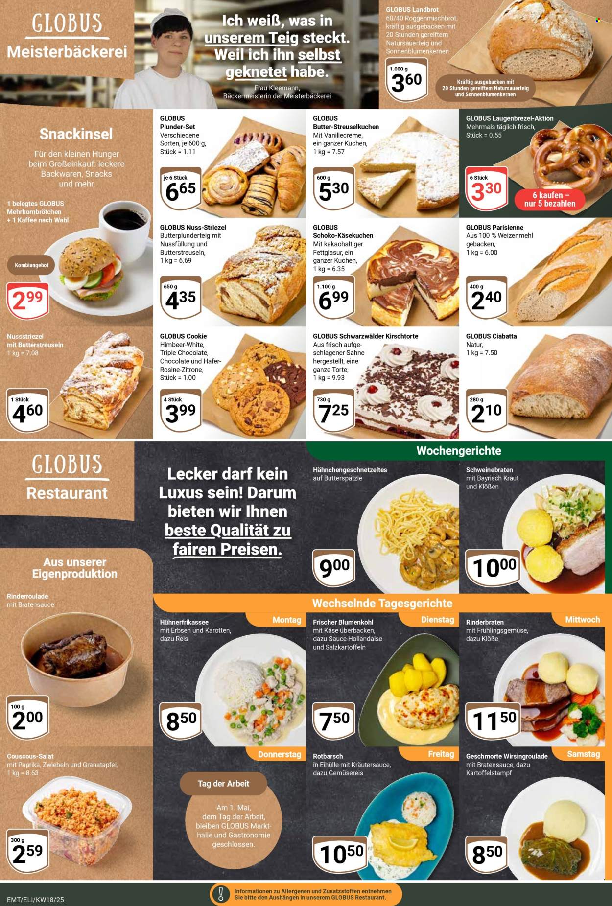Globus Prospekte  - 28.04.2025 - 3.05.2025. Seite 11