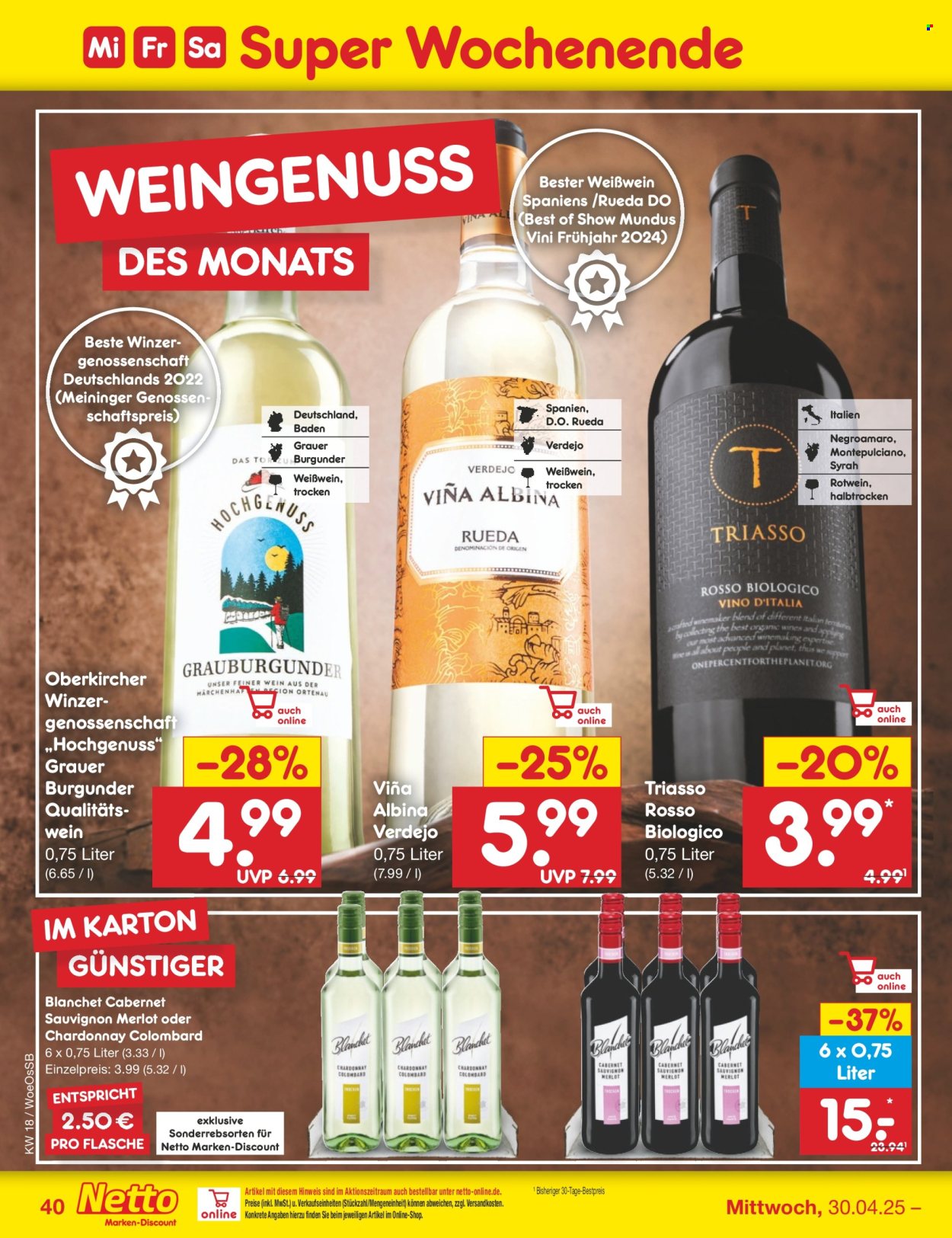 Netto Marken-Discount Prospekte  - 28.04.2025 - 3.05.2025. Seite 62