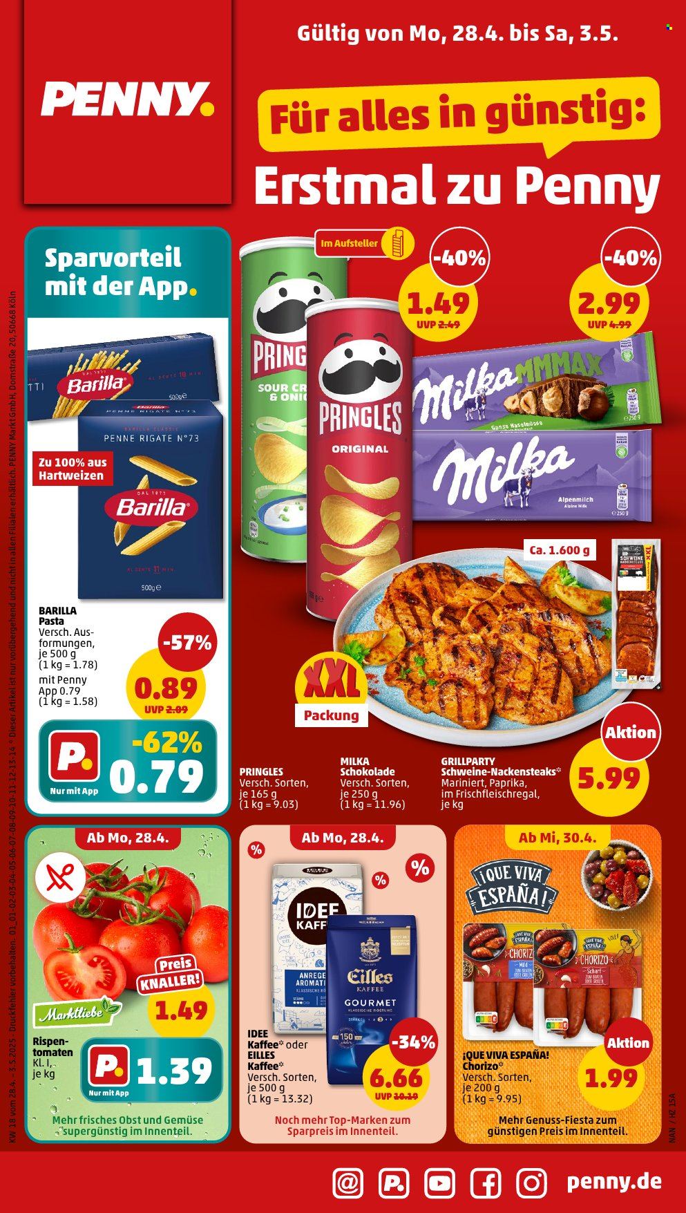 Penny Prospekte  - 28.04.2025 - 3.05.2025. Seite 1