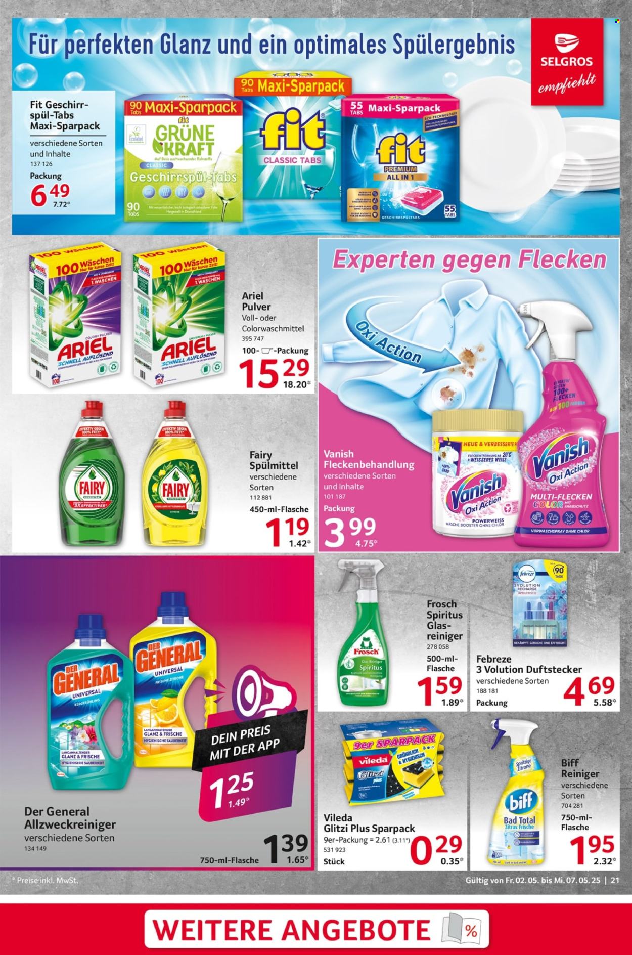 Selgros Prospekte  - 2.05.2025 - 7.05.2025. Seite 21