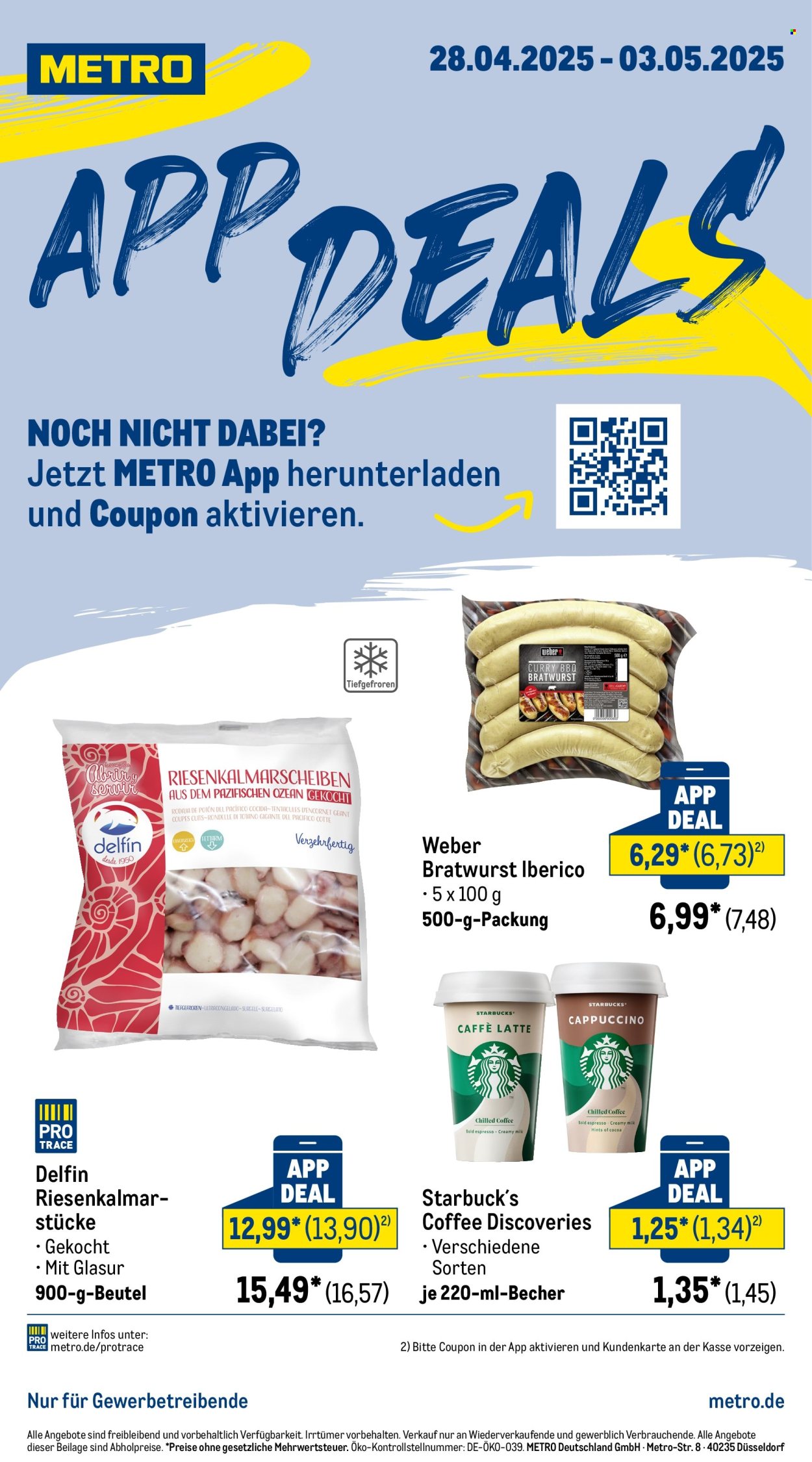 Metro Prospekte  - 28.04.2025 - 3.05.2025. Seite 1