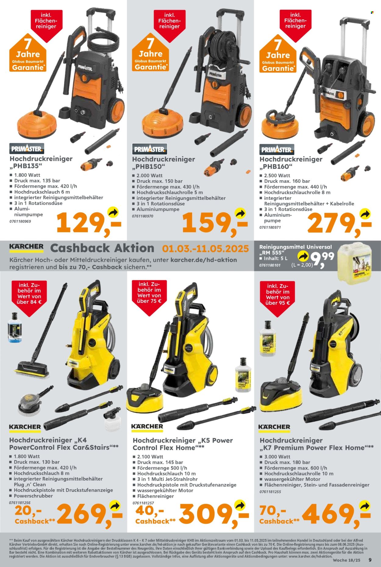 Globus Baumarkt Prospekte  - 28.04.2025 - 3.05.2025. Seite 9