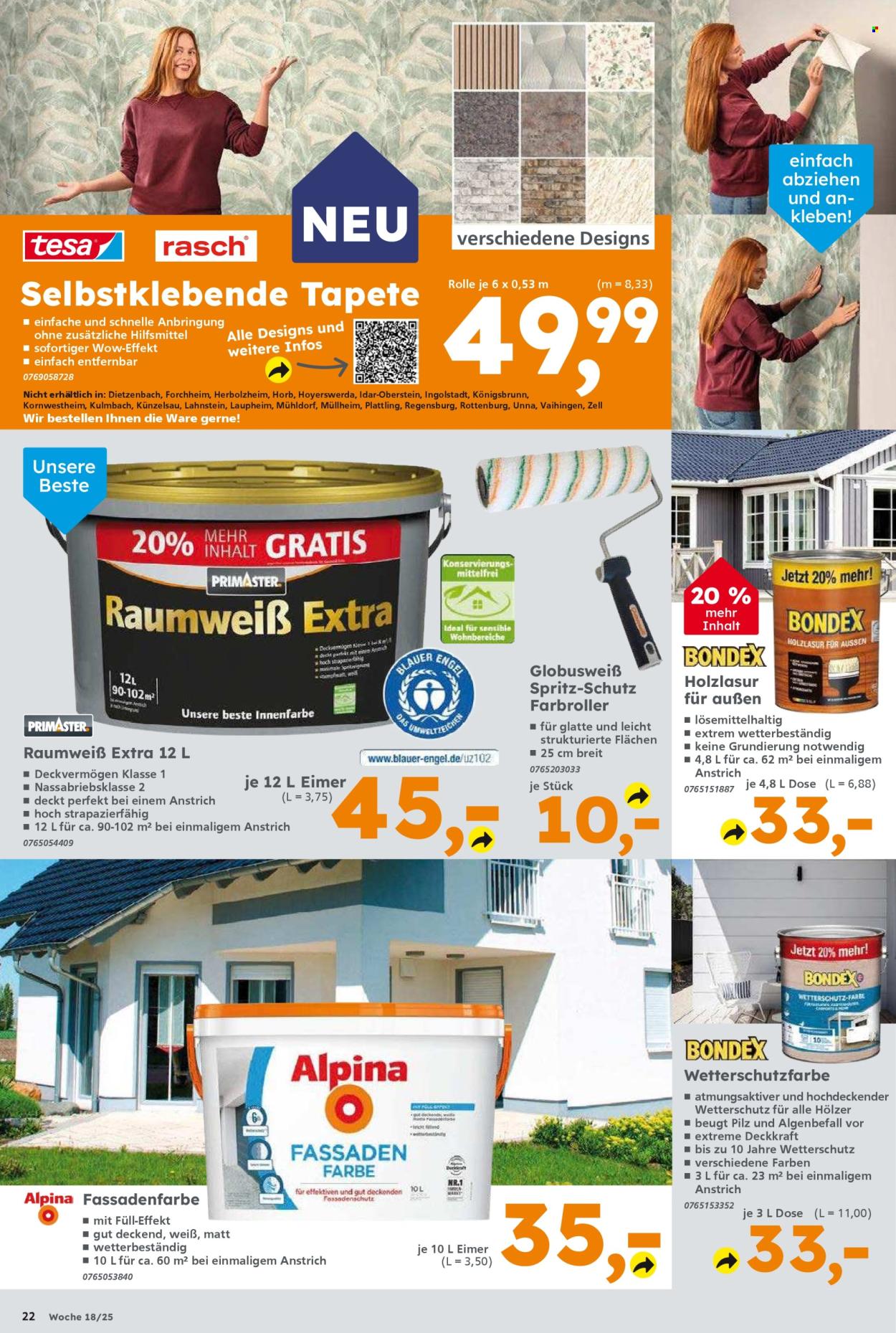 Globus Baumarkt Prospekte  - 28.04.2025 - 3.05.2025. Seite 22