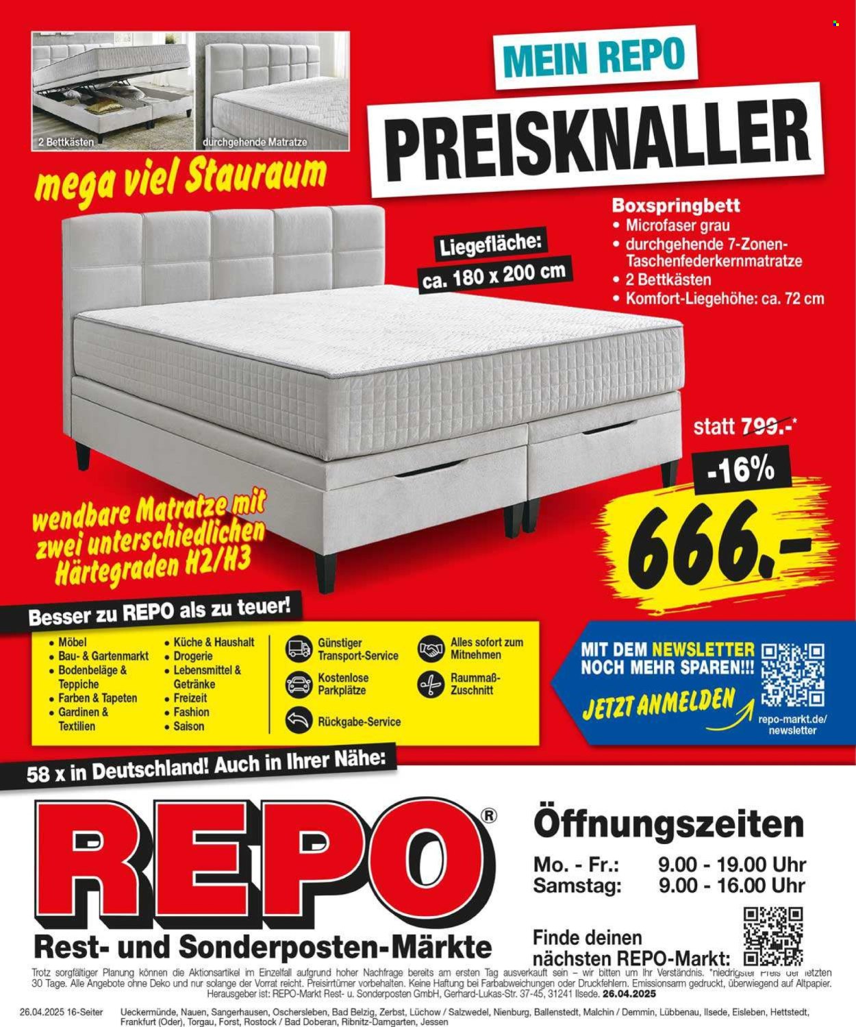 Repo Prospekte  - 28.04.2025 - 3.05.2025. Seite 16