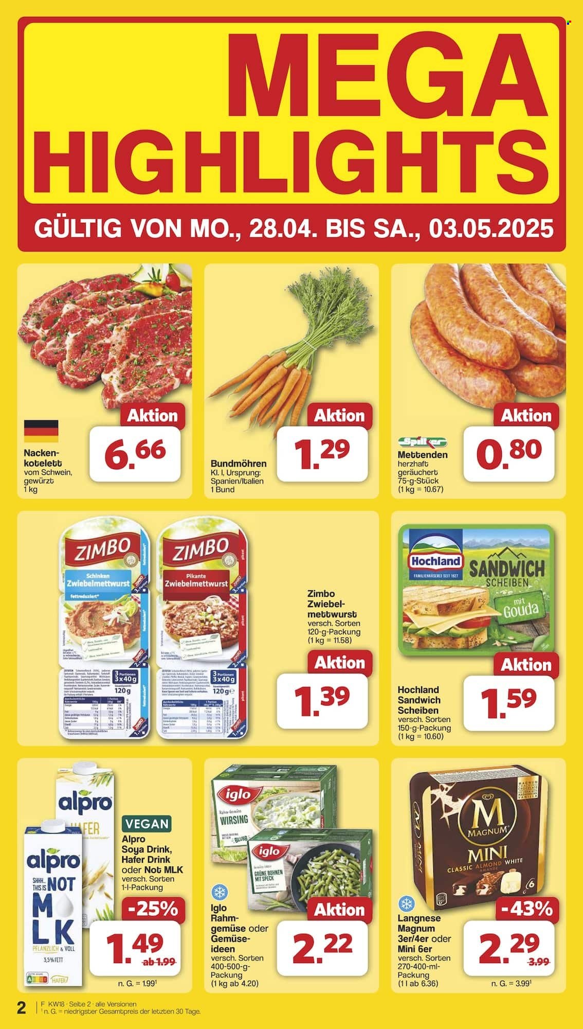 famila Prospekte  - 28.04.2025 - 3.05.2025. Seite 2