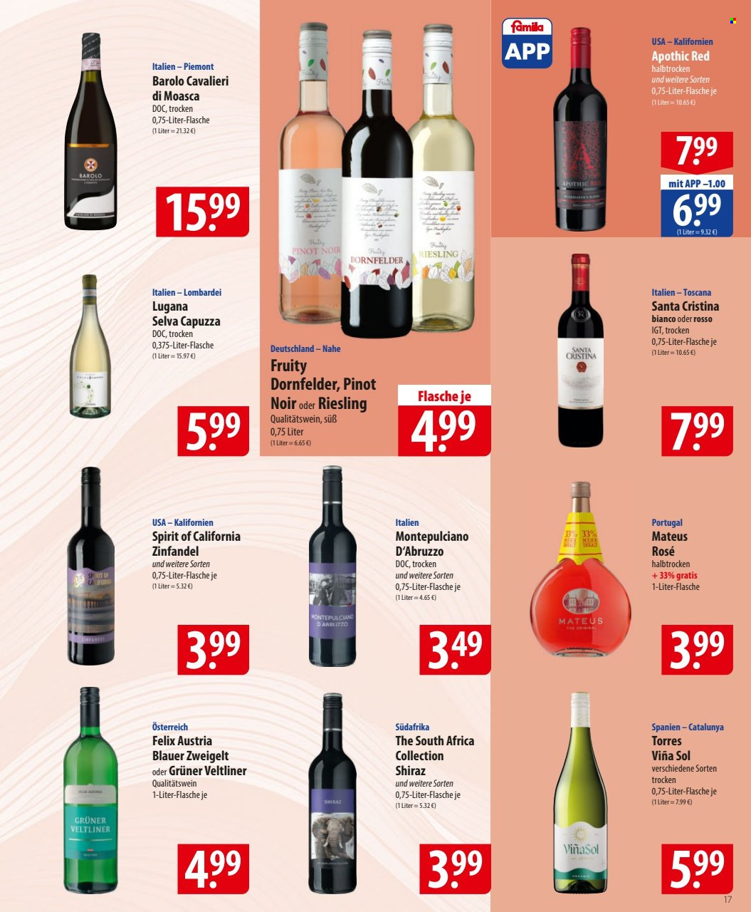 famila Prospekte  - 28.04.2025 - 3.05.2025. Seite 17