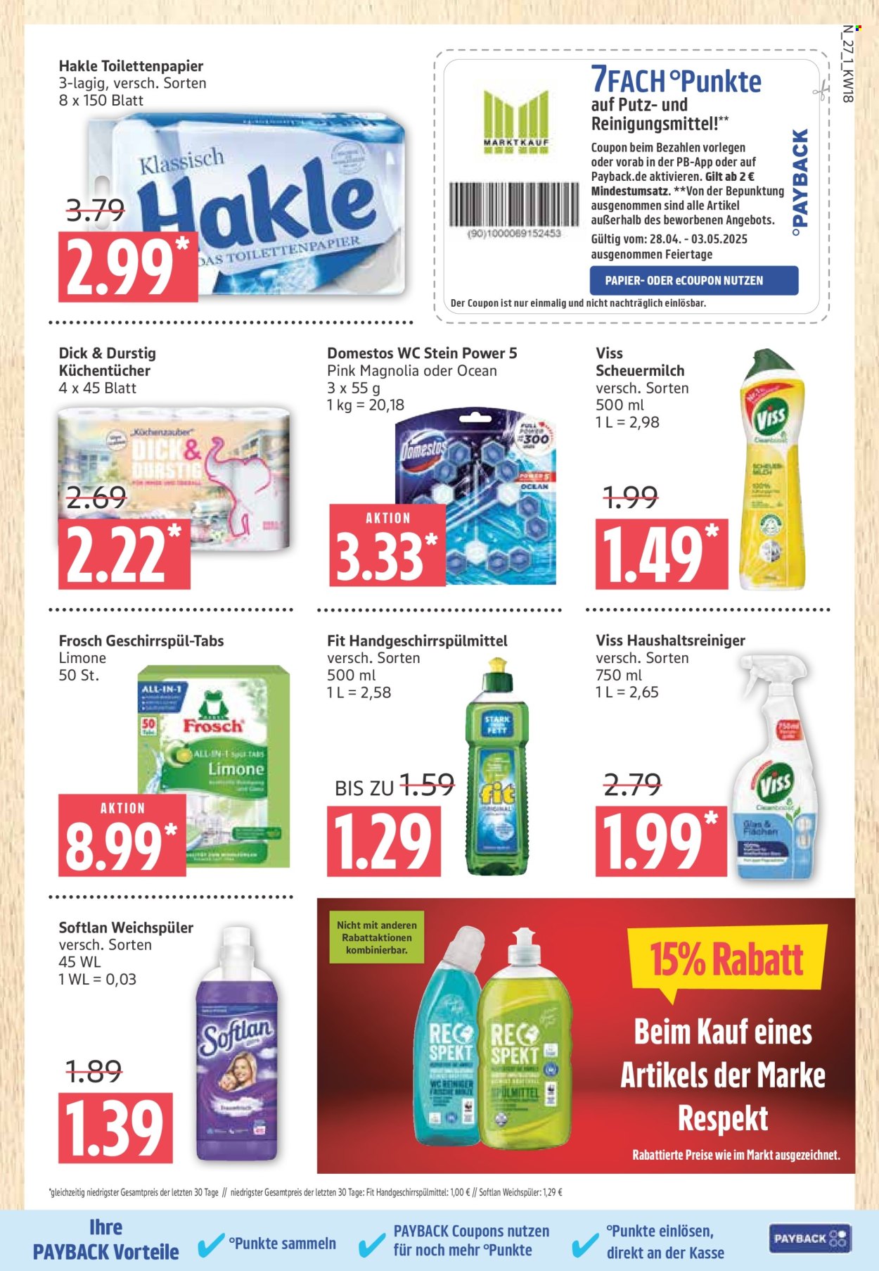 Marktkauf Prospekte  - 28.04.2025 - 3.05.2025. Seite 27