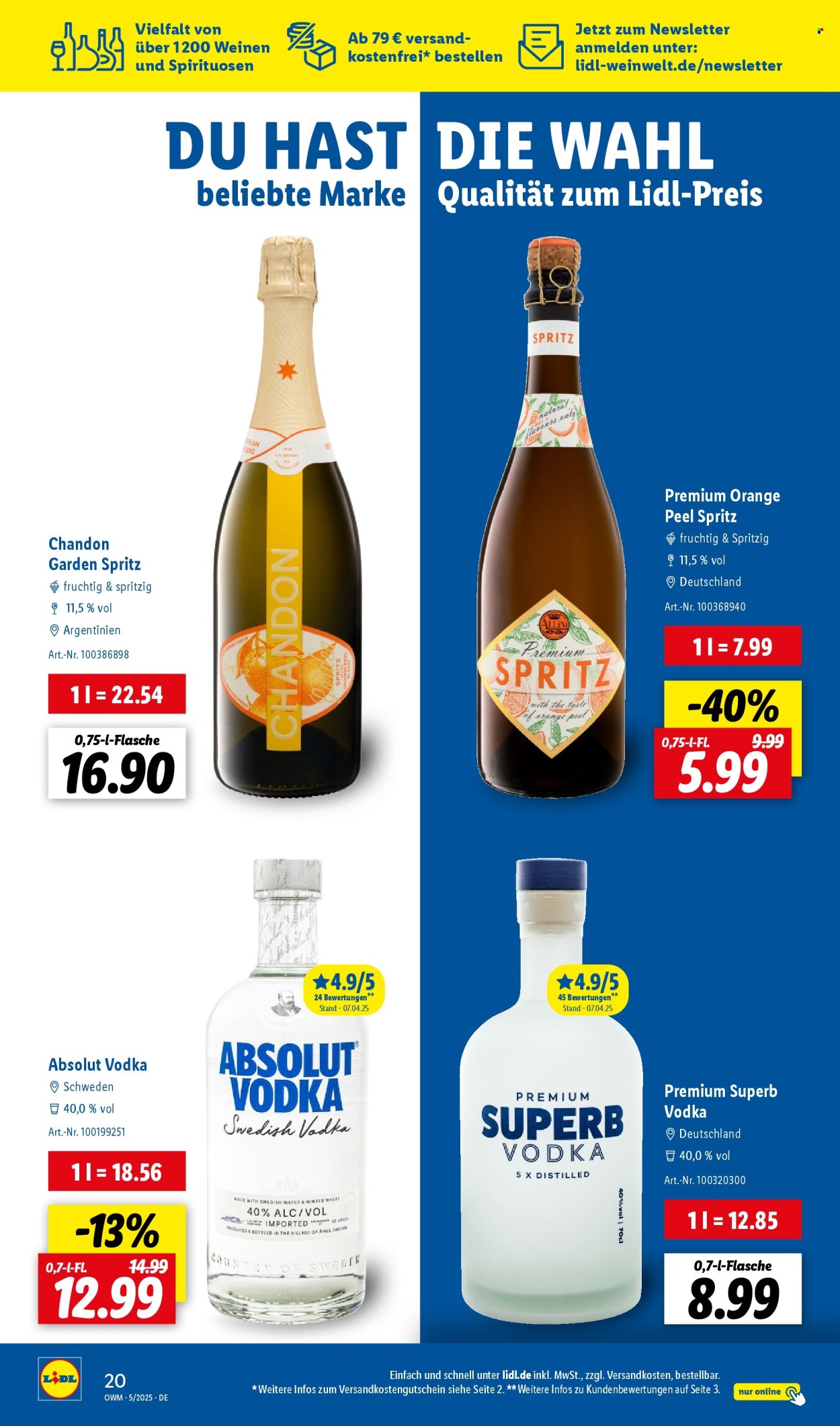 Lidl Prospekte  - 1.05.2025 - 31.05.2025. Seite 20
