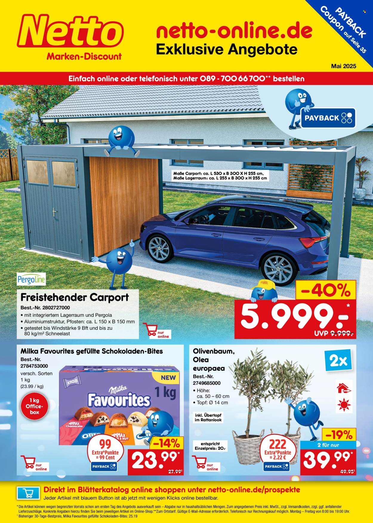 Netto Marken-Discount Prospekte  - 1.05.2025 - 31.05.2025. Seite 1