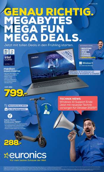 Prospekte Euronics - 30.04.2025 - 11.05.2025.