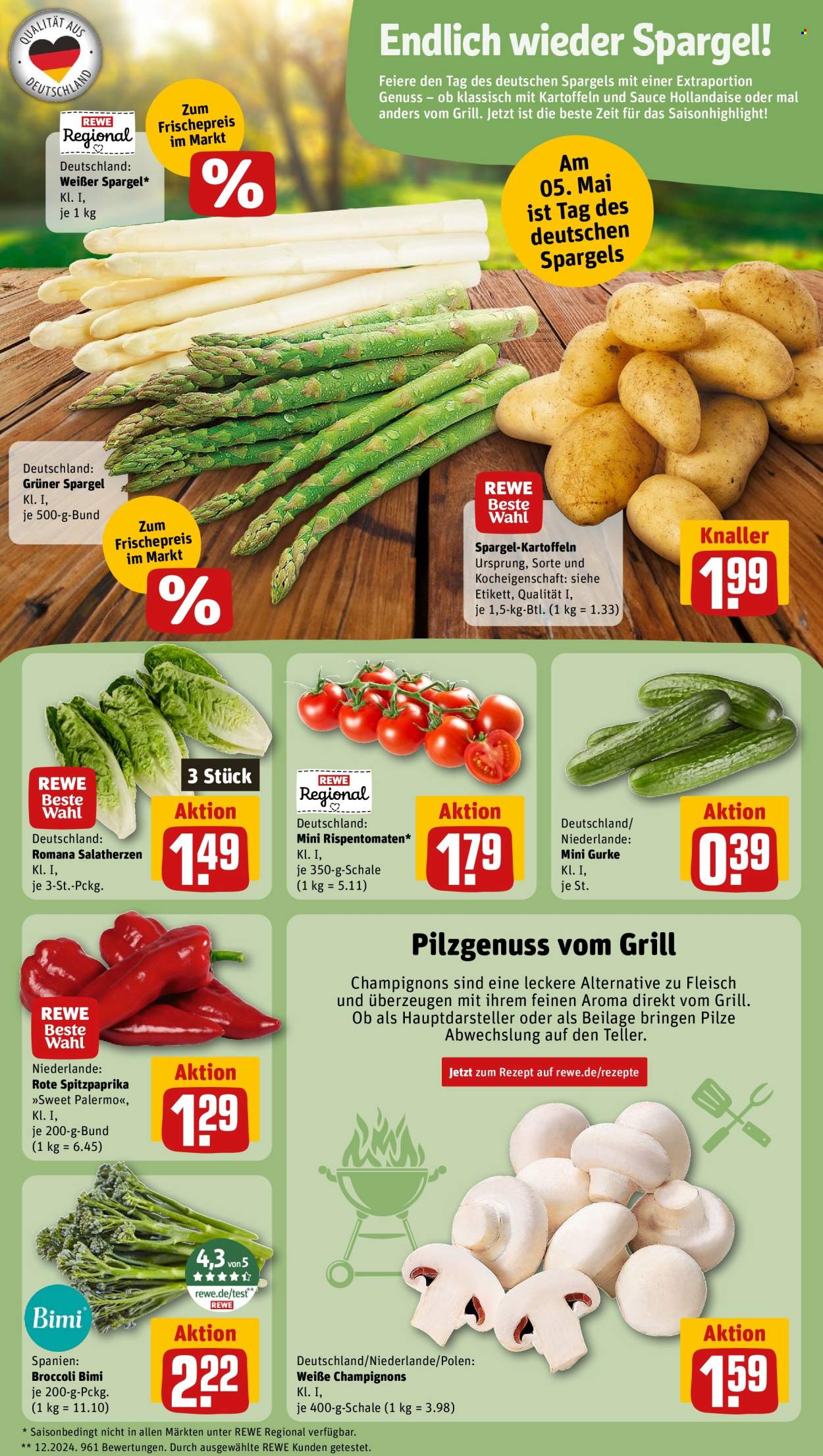 REWE Prospekte  - 5.05.2025 - 11.05.2025. Seite 9