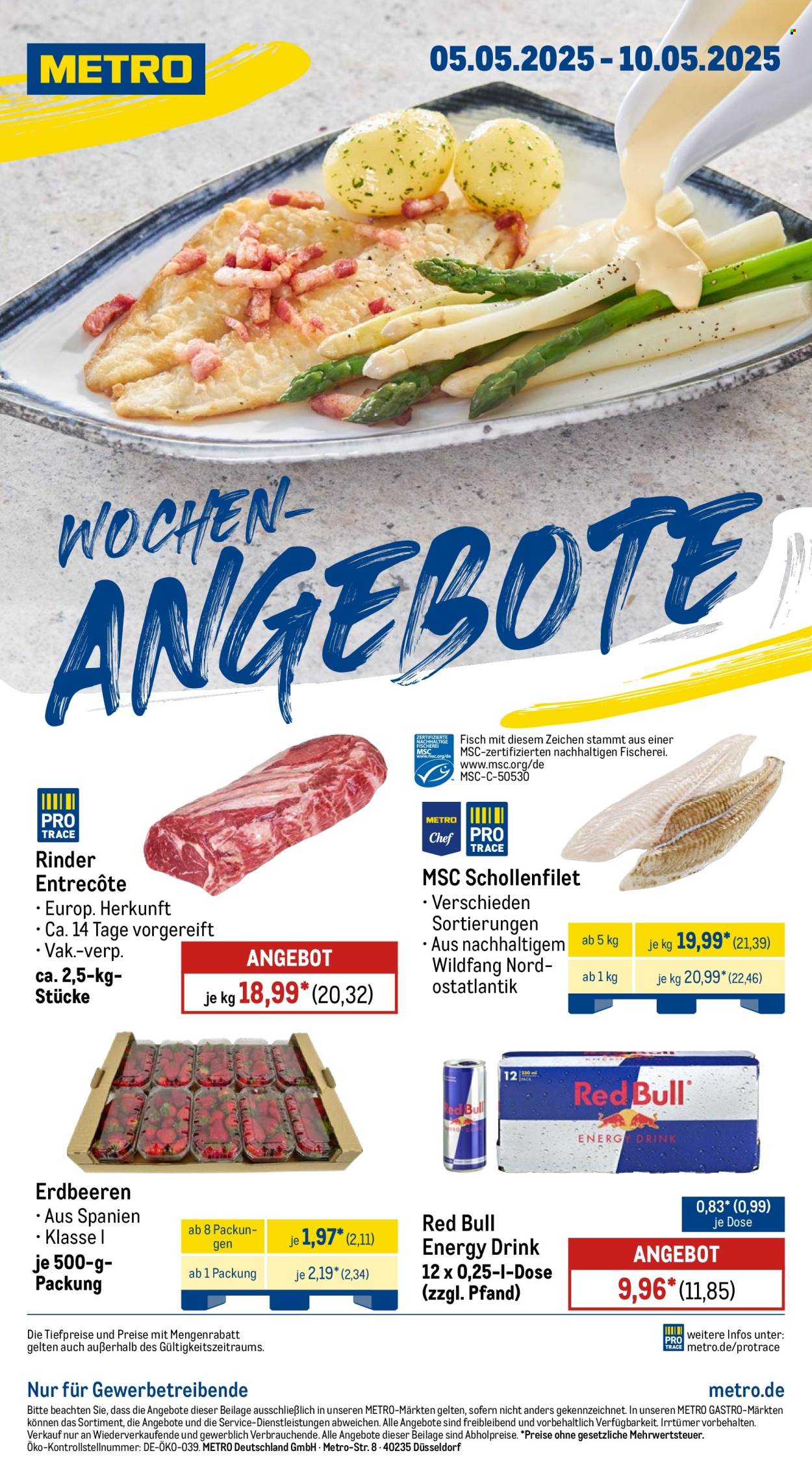 Metro Prospekte  - 5.05.2025 - 10.05.2025. Seite 1