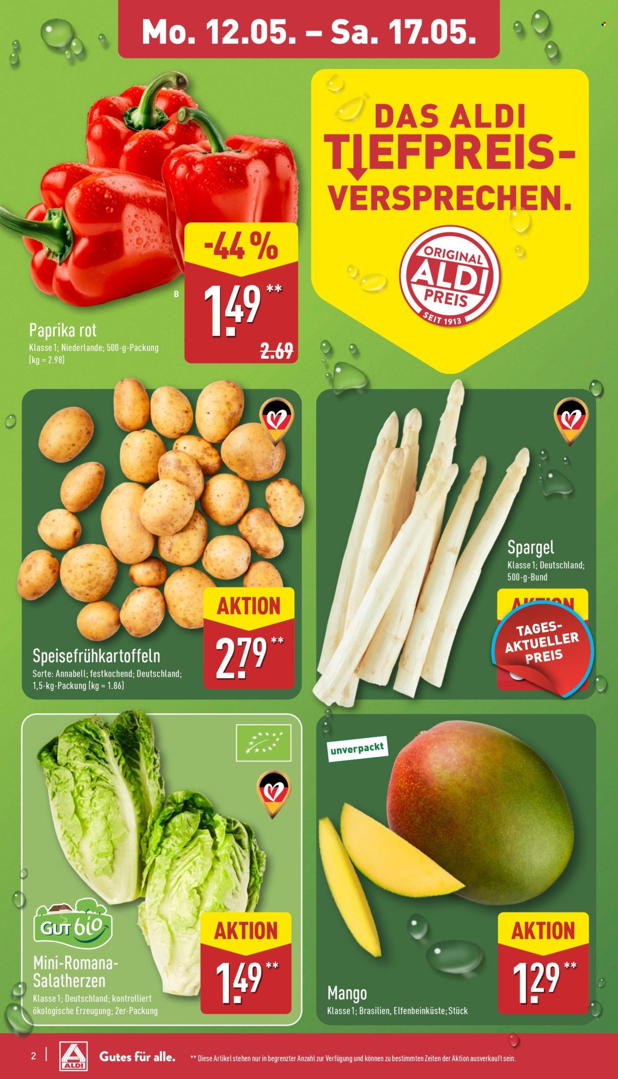 ALDI Nord Prospekte  - 12.05.2025 - 17.05.2025. Seite 2