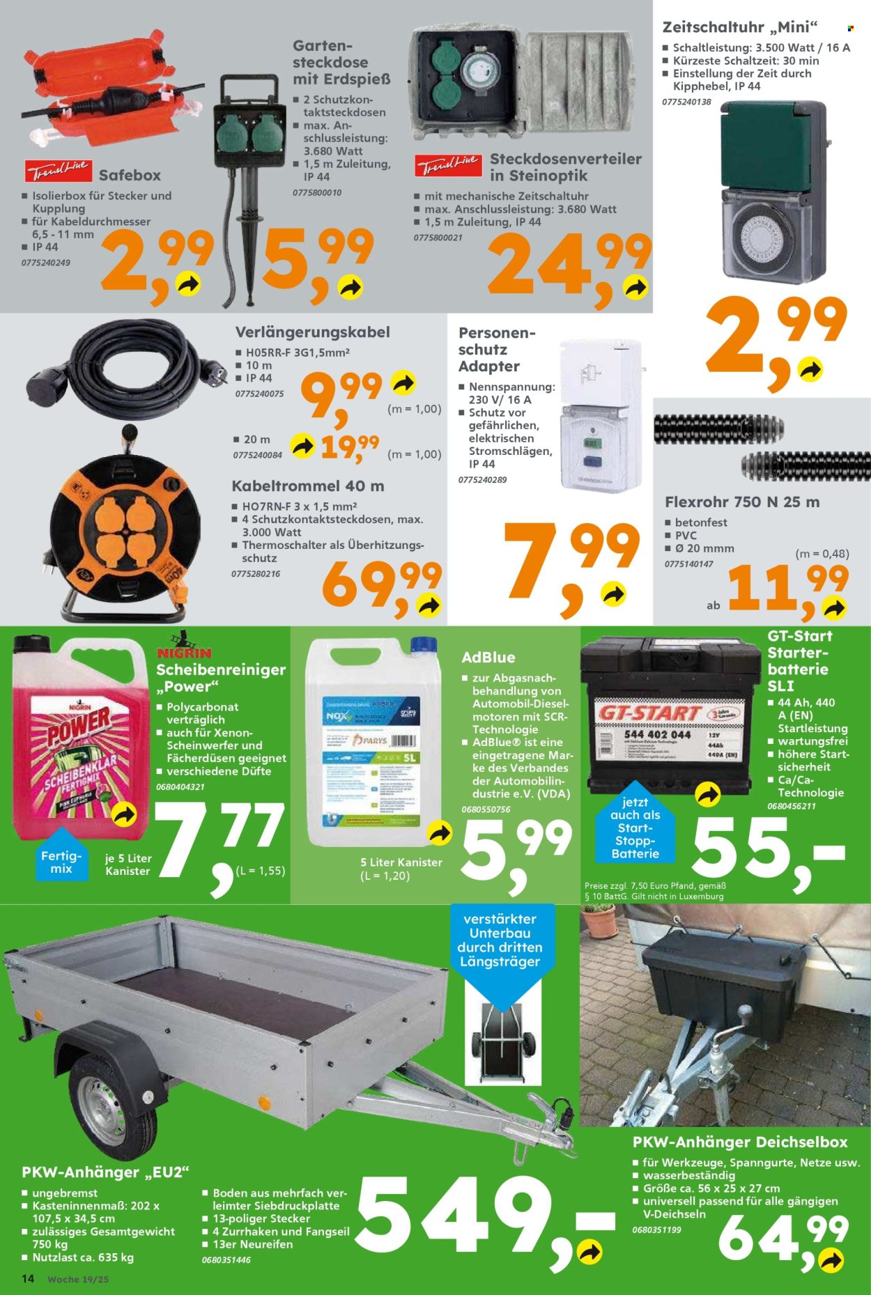 Globus Baumarkt Prospekte  - 5.05.2025 - 10.05.2025. Seite 14