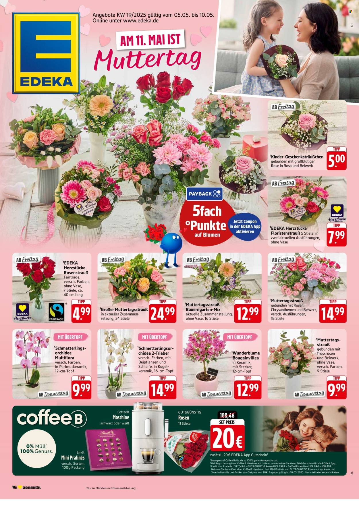 Edeka Prospekte  - 5.05.2025 - 10.05.2025. Seite 1