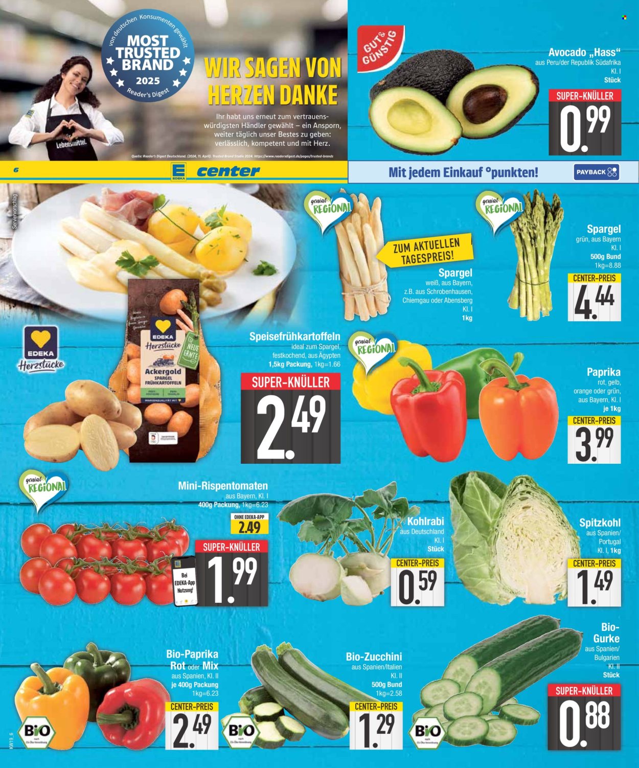 Edeka Prospekte  - 5.05.2025 - 10.05.2025. Seite 6