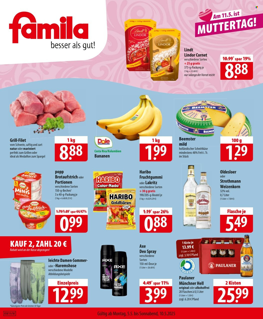 famila Prospekte  - 5.05.2025 - 10.05.2025. Seite 1