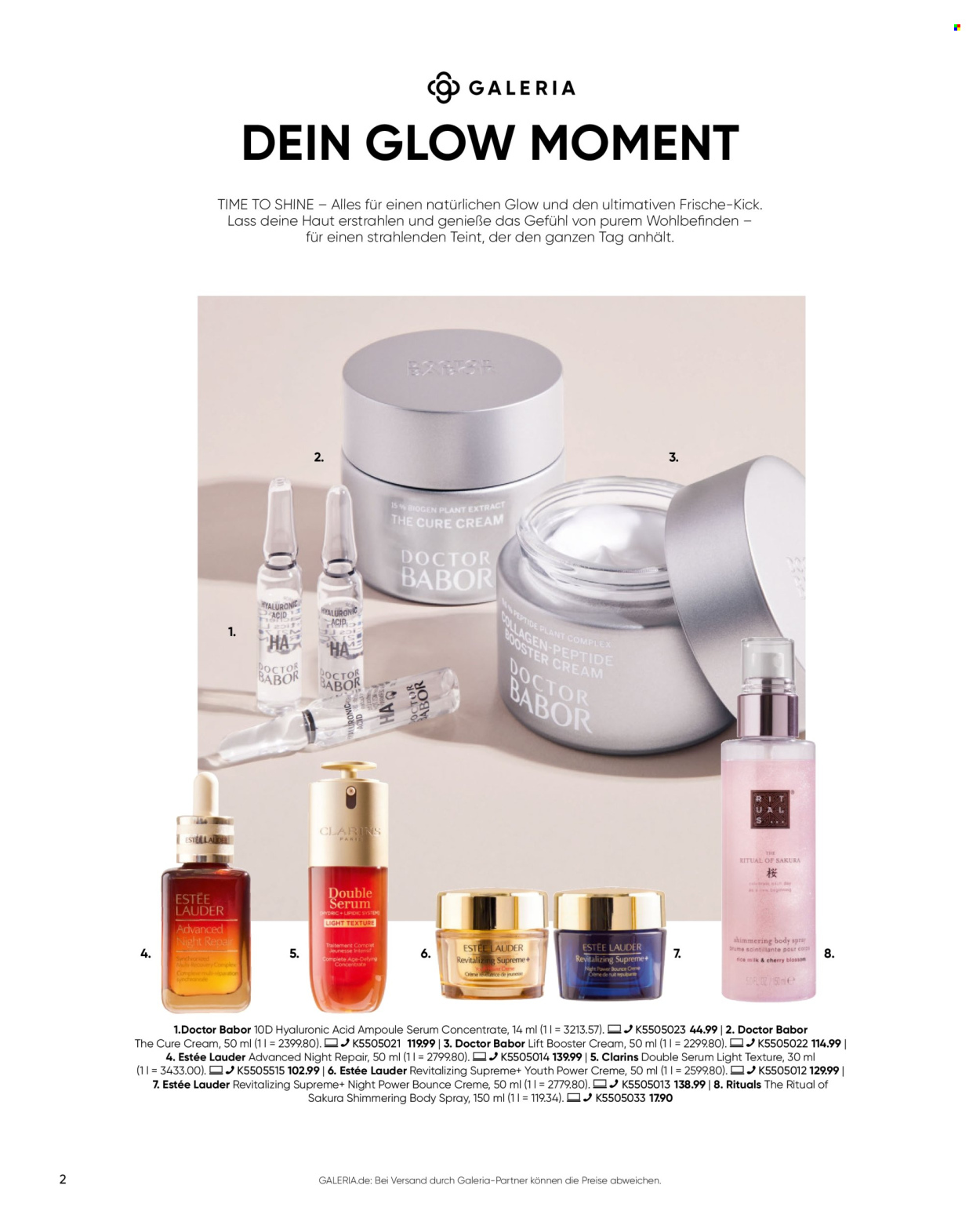 GALERIA Karstadt Kaufhof Prospekte  - 5.05.2025 - 18.05.2025. Seite 2